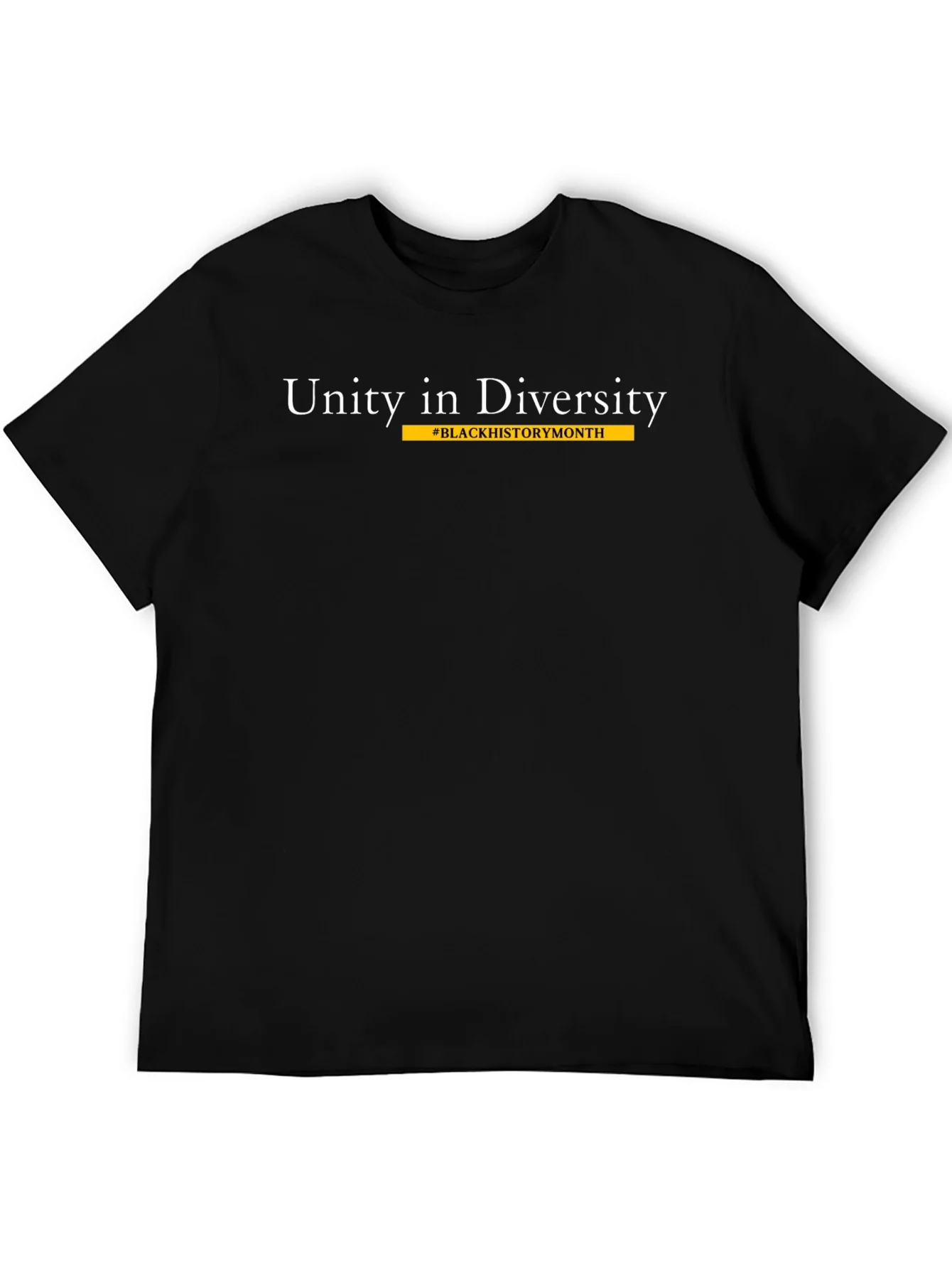 Rebbecca Unity in Diversity Black History Month T-Shirt
