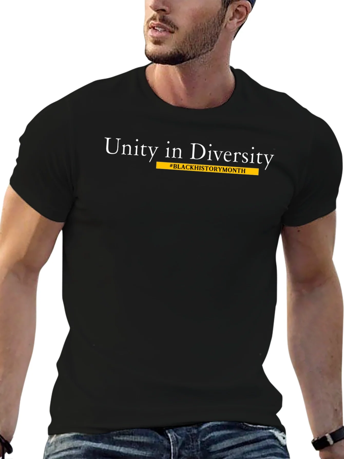 Rebbecca Unity in Diversity Black History Month T-Shirt