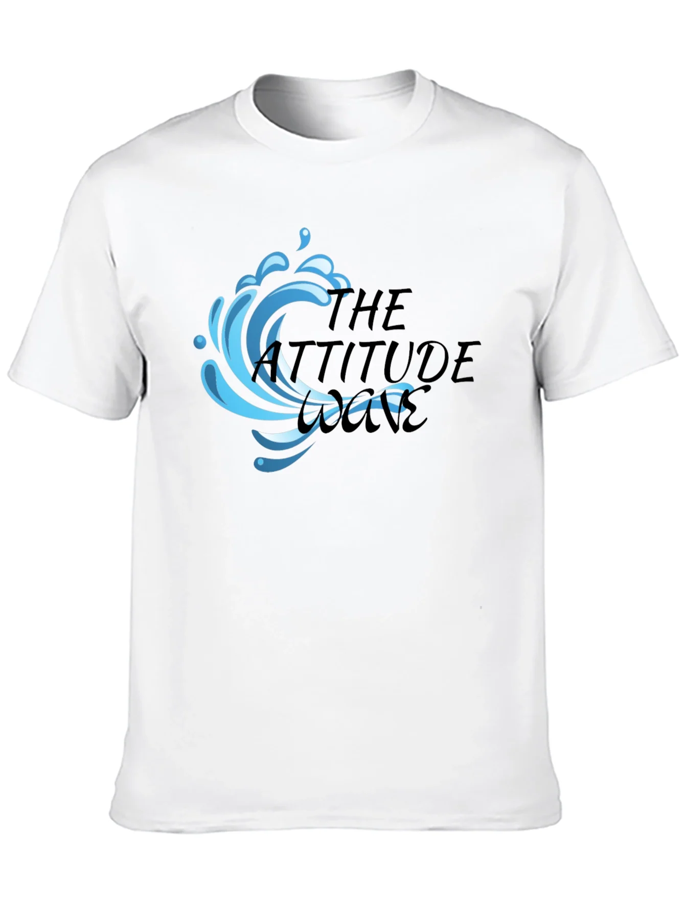 Camiseta Negra The Attitude Wave