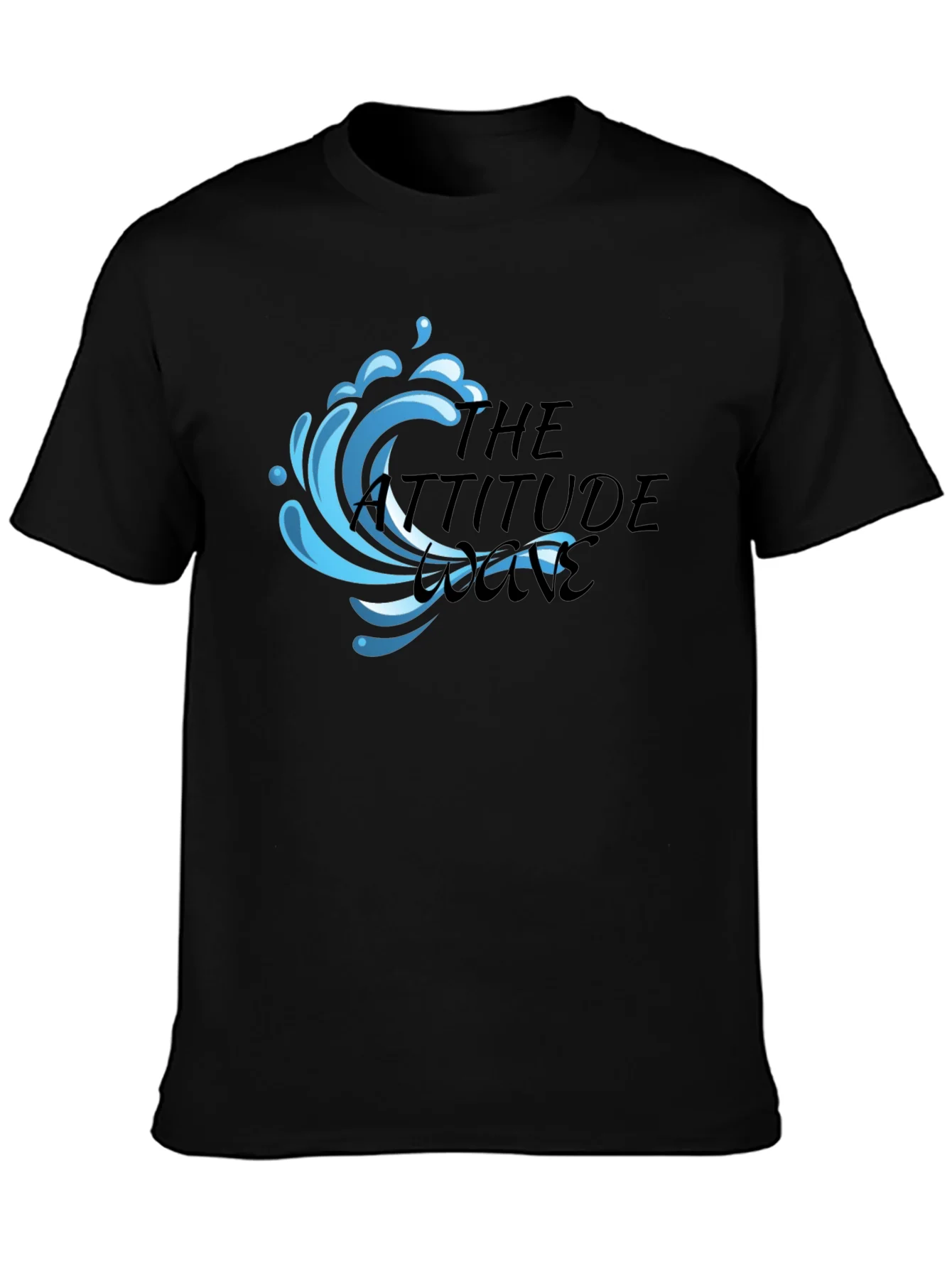 Camiseta Negra The Attitude Wave