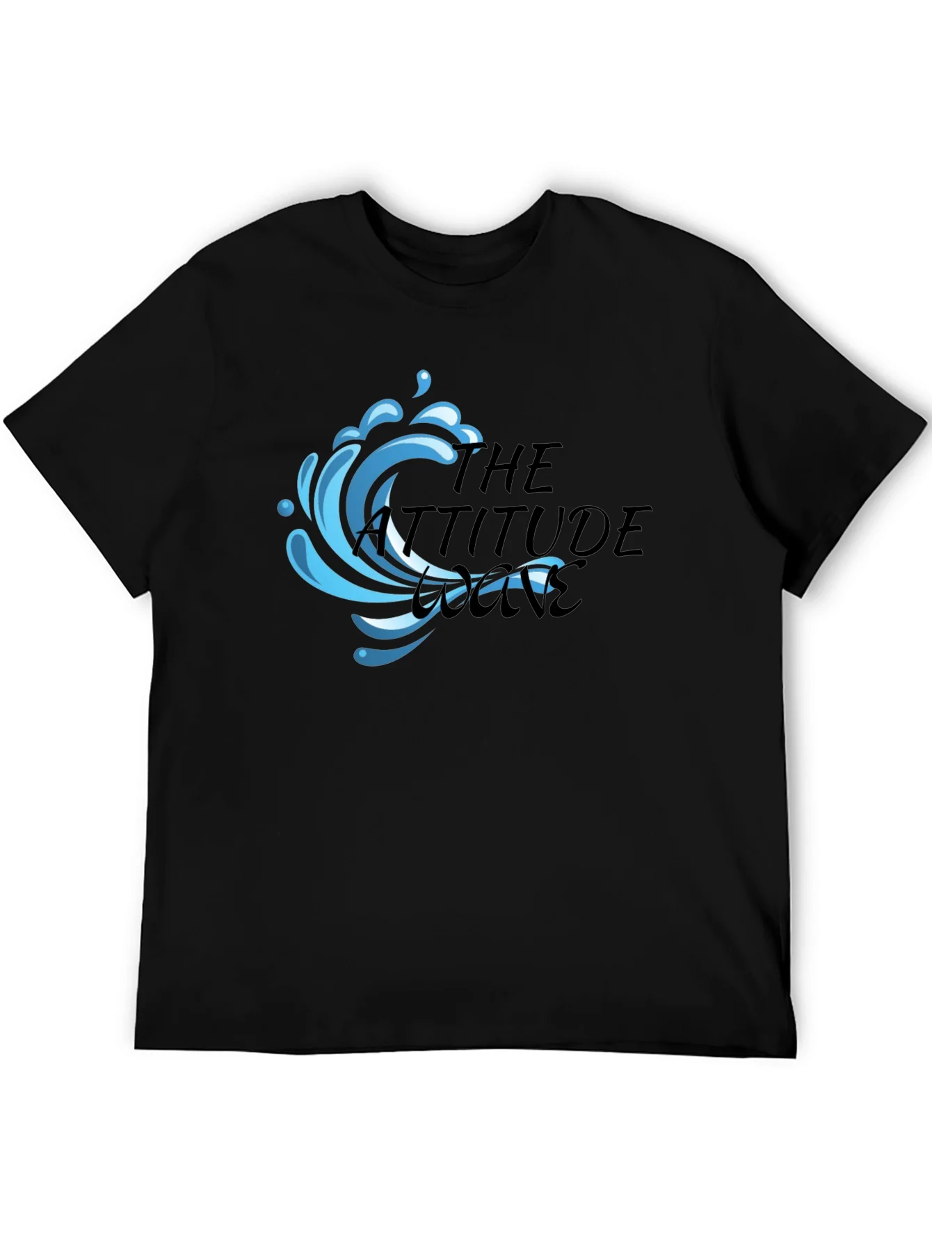Camiseta Negra The Attitude Wave