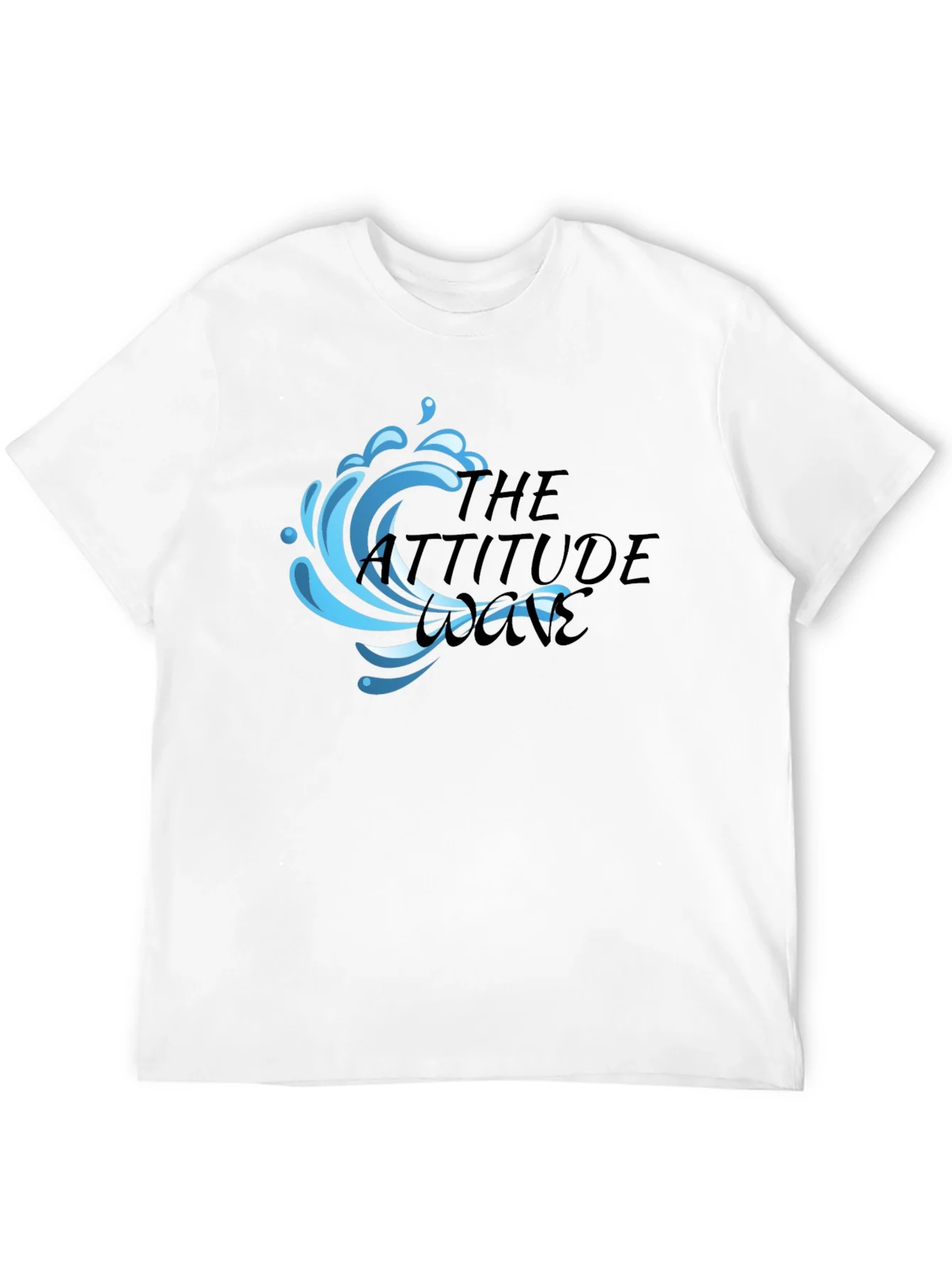 Camiseta Negra The Attitude Wave