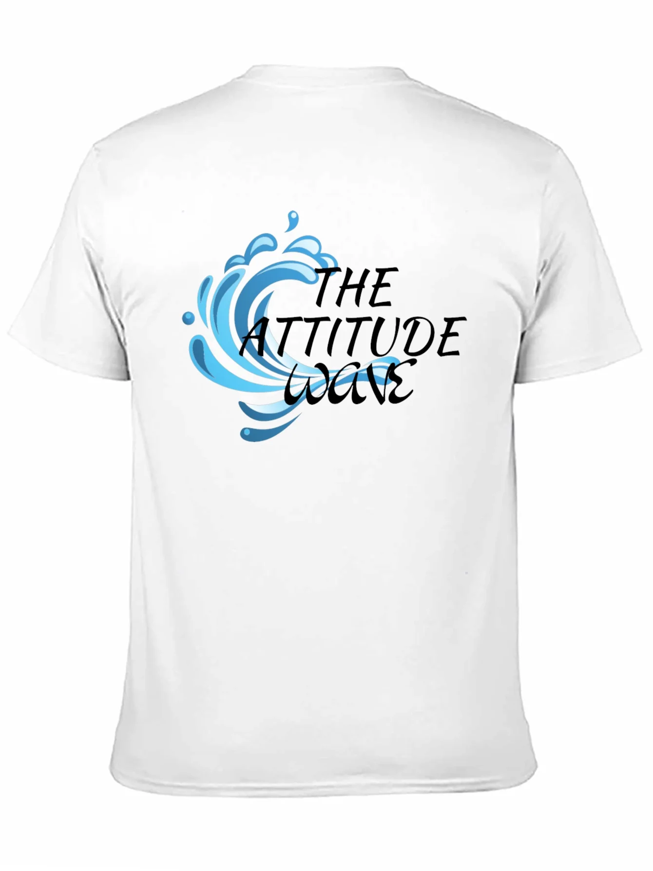 Camiseta Negra The Attitude Wave