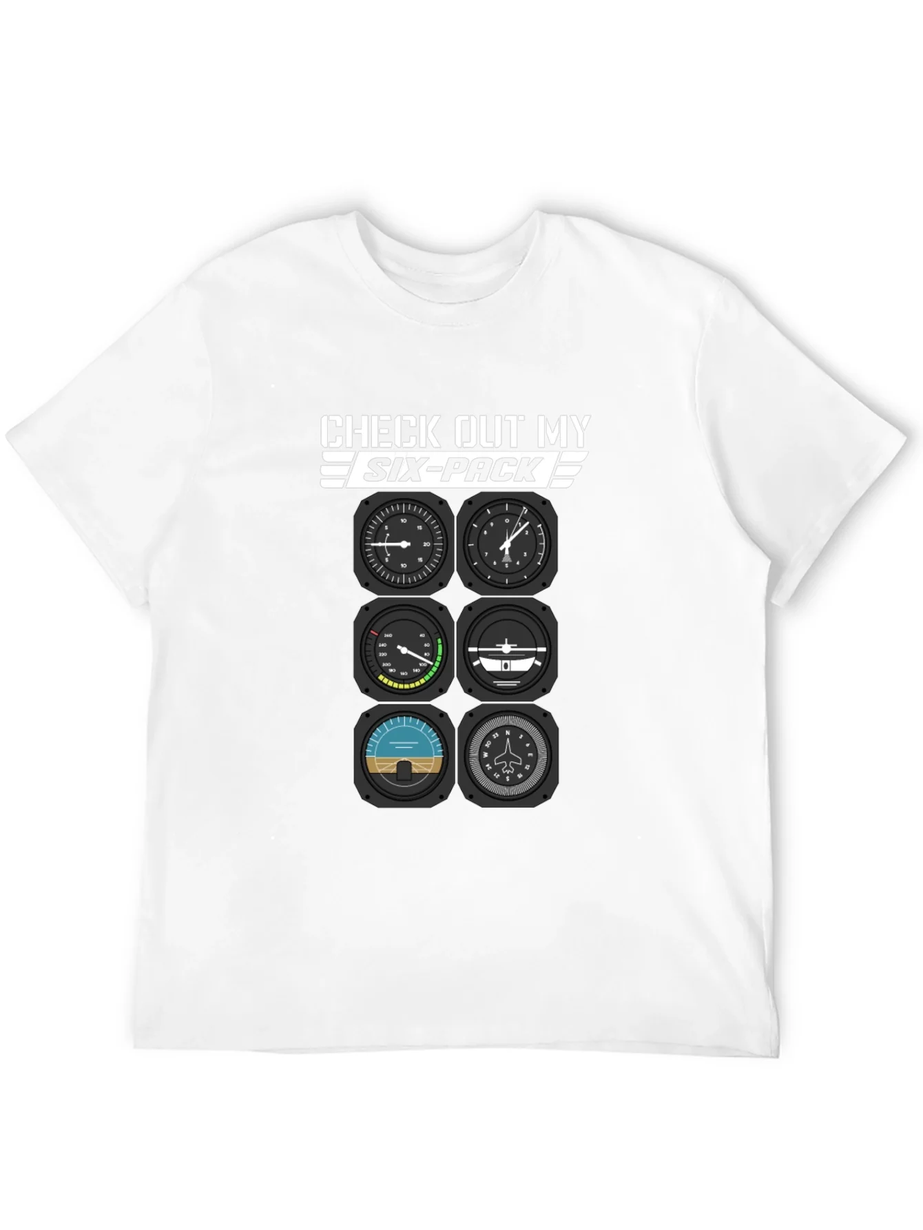 Rebbecca Pilot Six-Pack T-Shirt - Aviation Humor