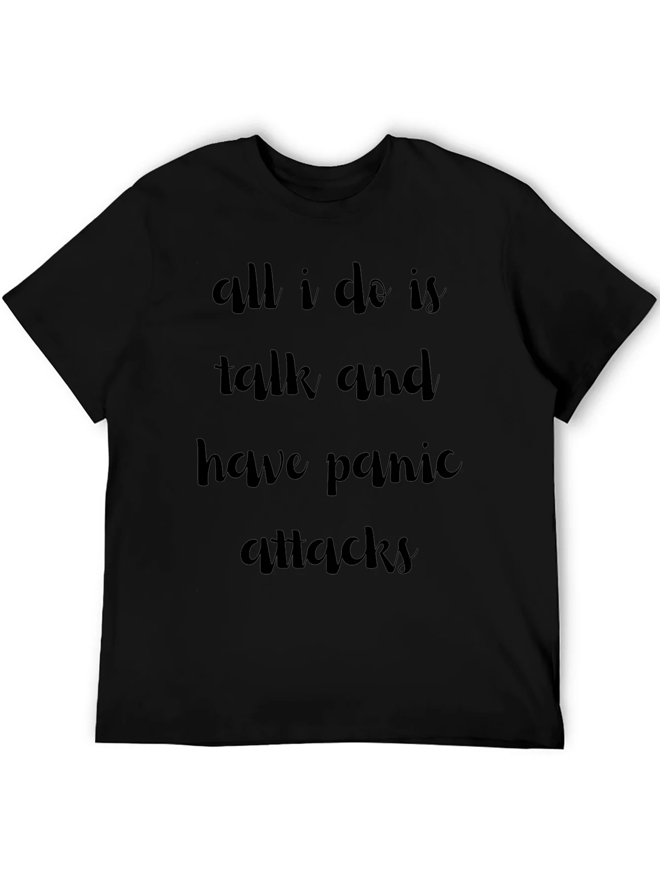 Rebbecca Panic Attack T-Shirt - Humorous Graphic Tee