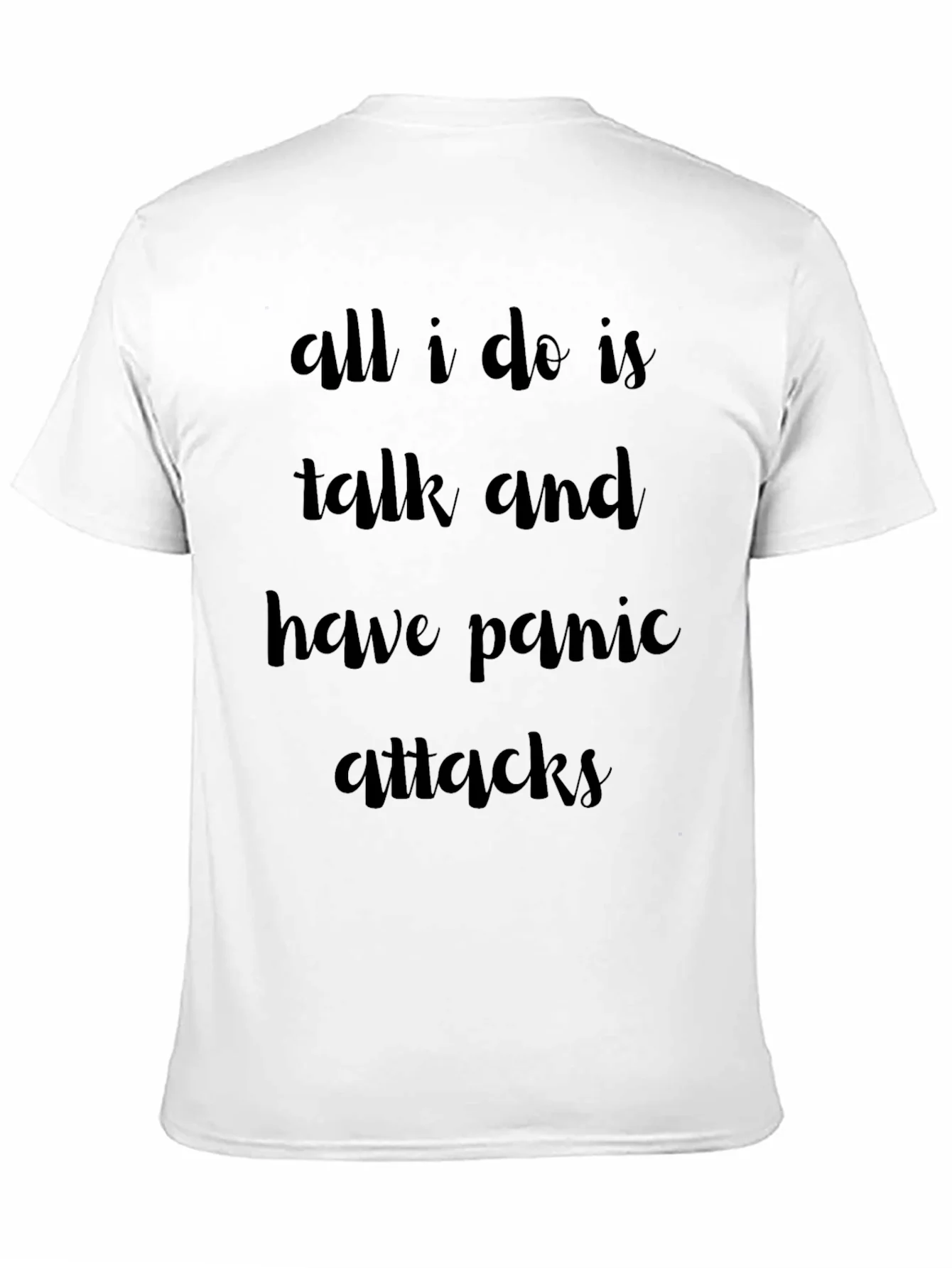 Rebbecca Panic Attack T-Shirt - Humorous Graphic Tee
