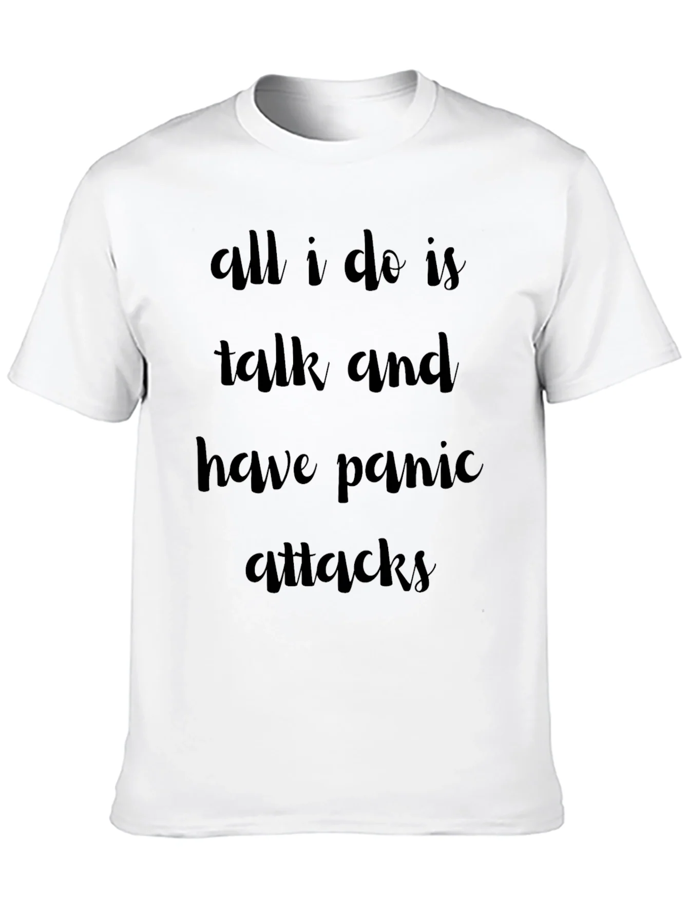 Rebbecca Panic Attack T-Shirt - Humorous Graphic Tee