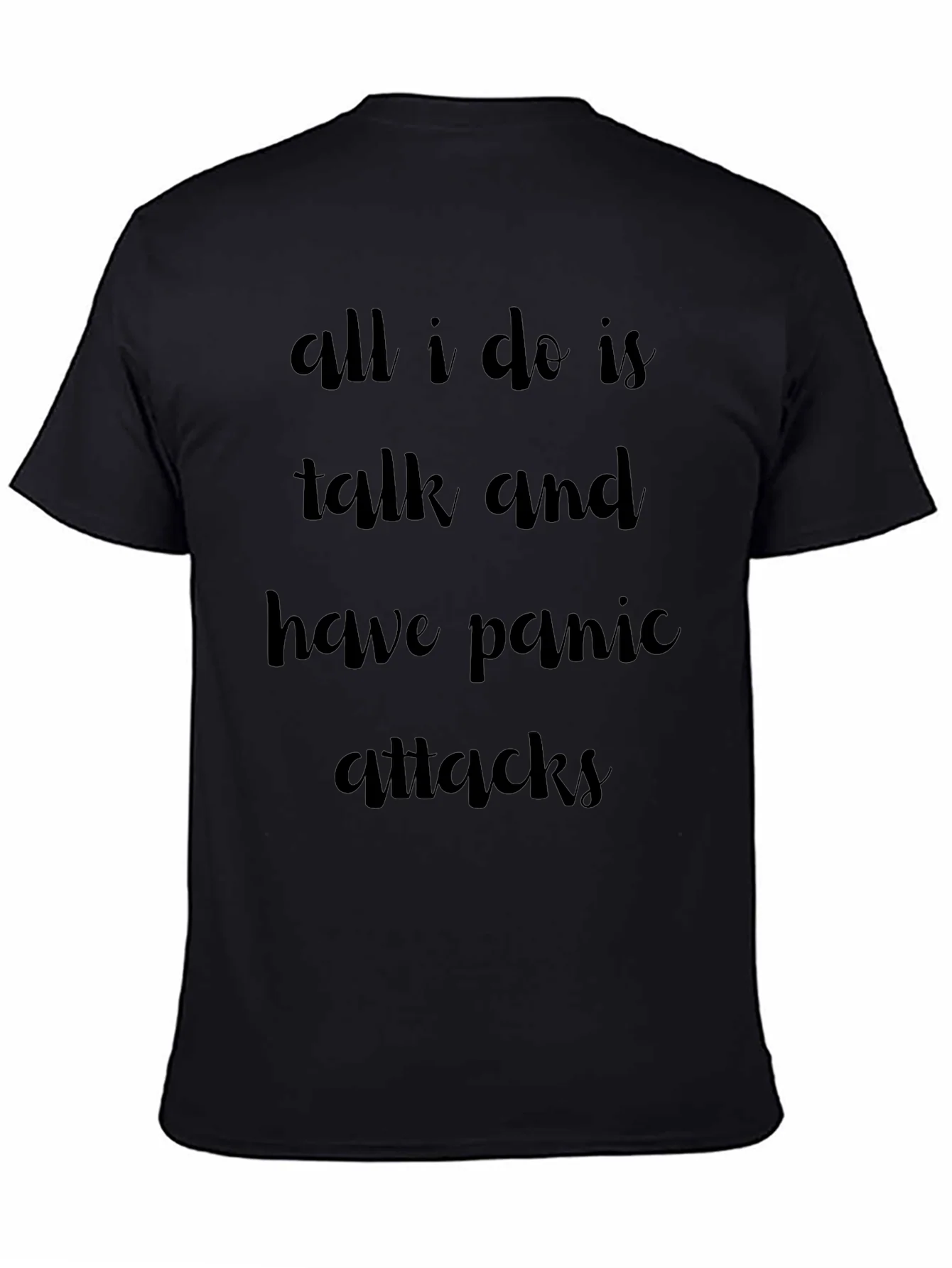 Rebbecca Panic Attack T-Shirt - Humorous Graphic Tee