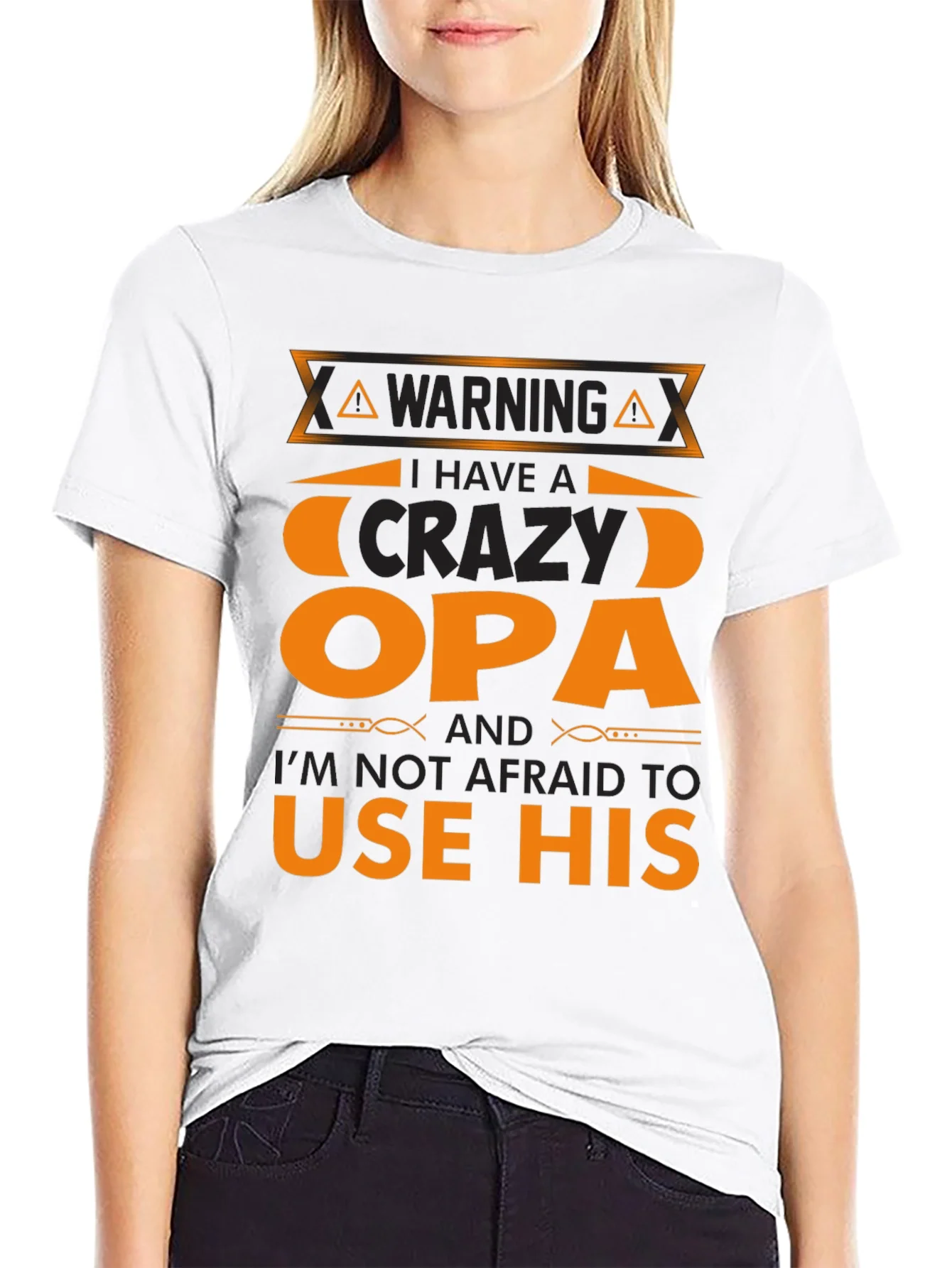 Camiseta Crazy Opa: ?Advertencia con Estilo!