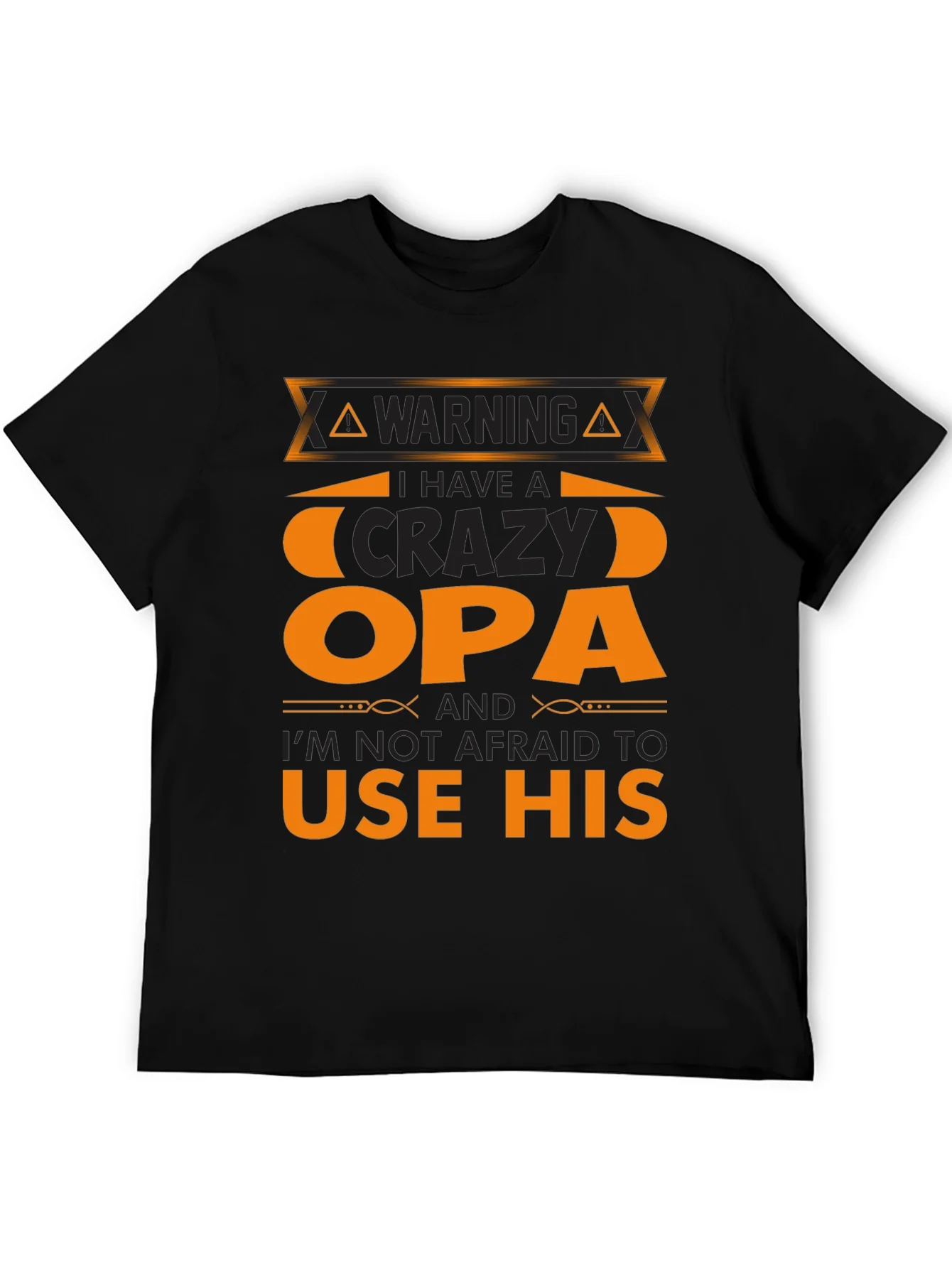 Camiseta Crazy Opa: ?Advertencia con Estilo!