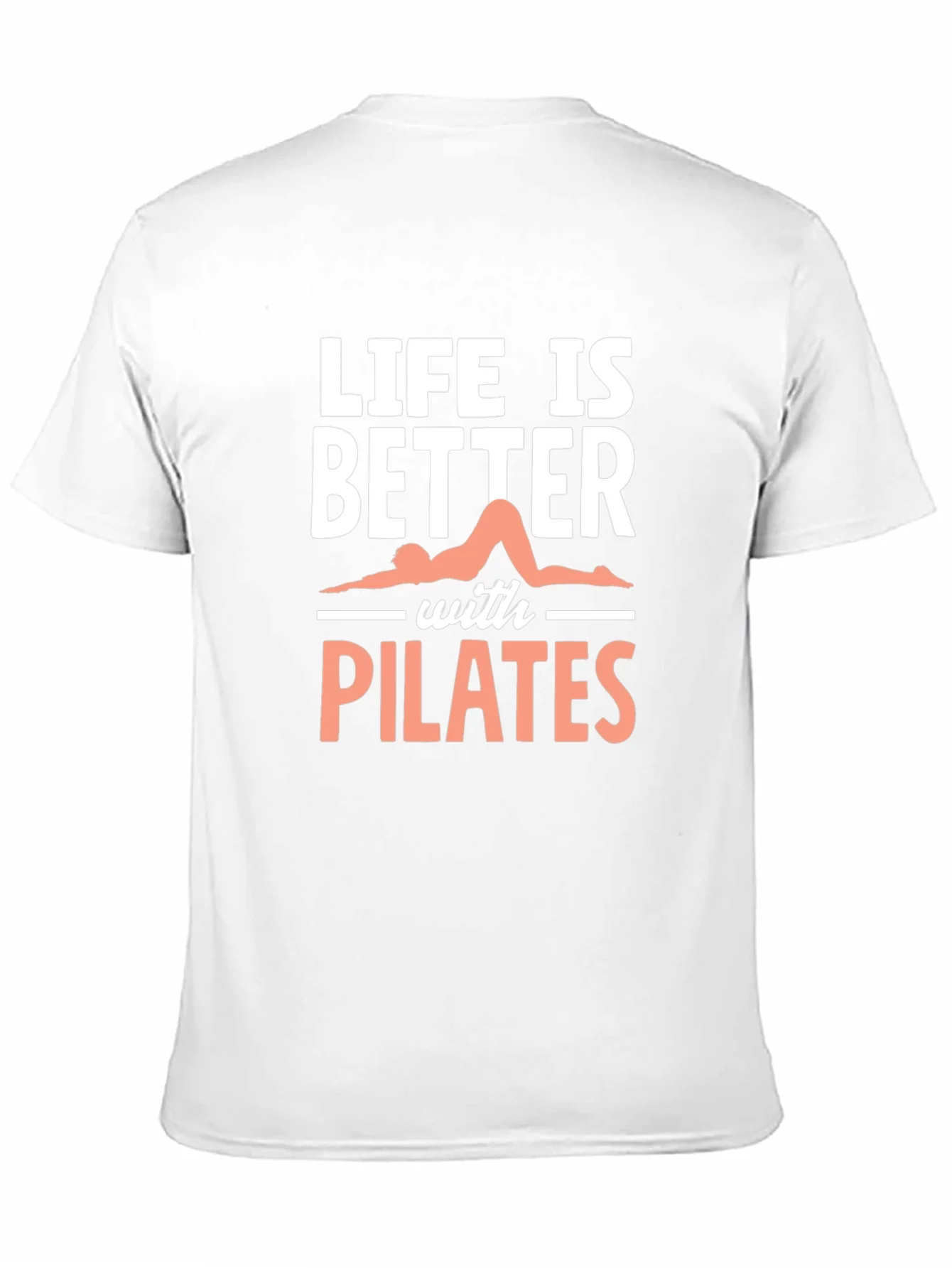Camiseta Negra Pilates - Vida Mejor con Pilates