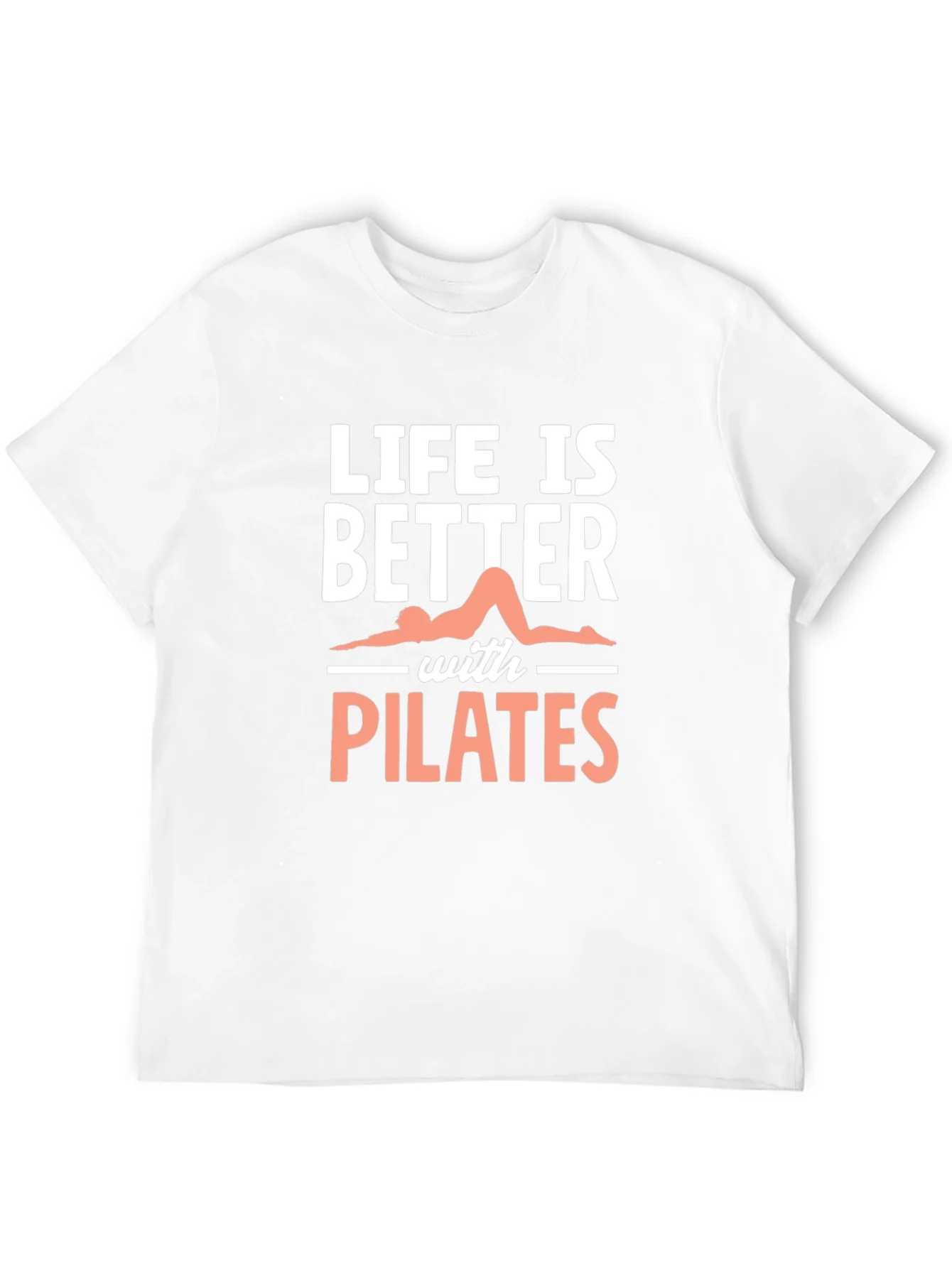 Camiseta Negra Pilates - Vida Mejor con Pilates