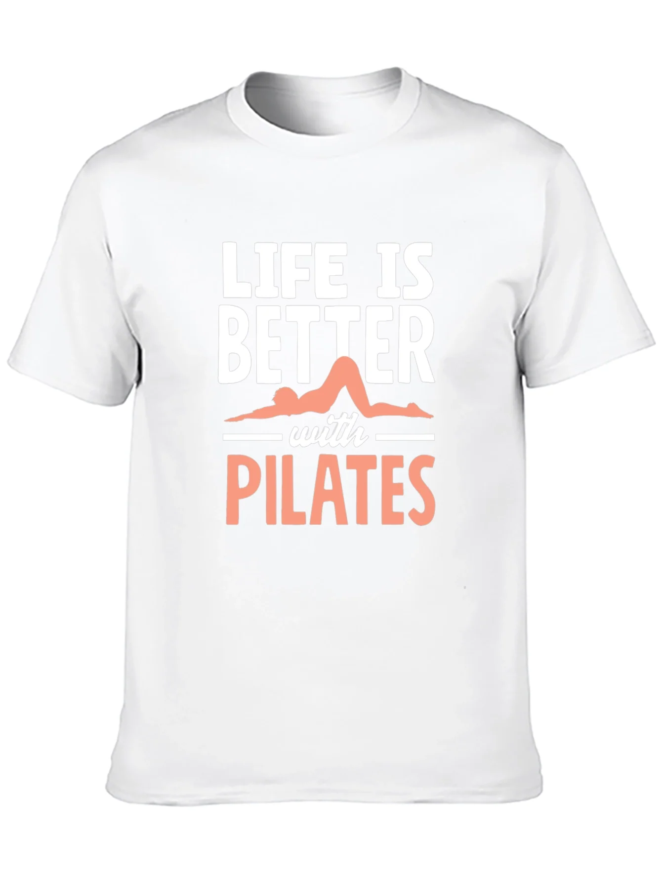 Camiseta Negra Pilates - Vida Mejor con Pilates