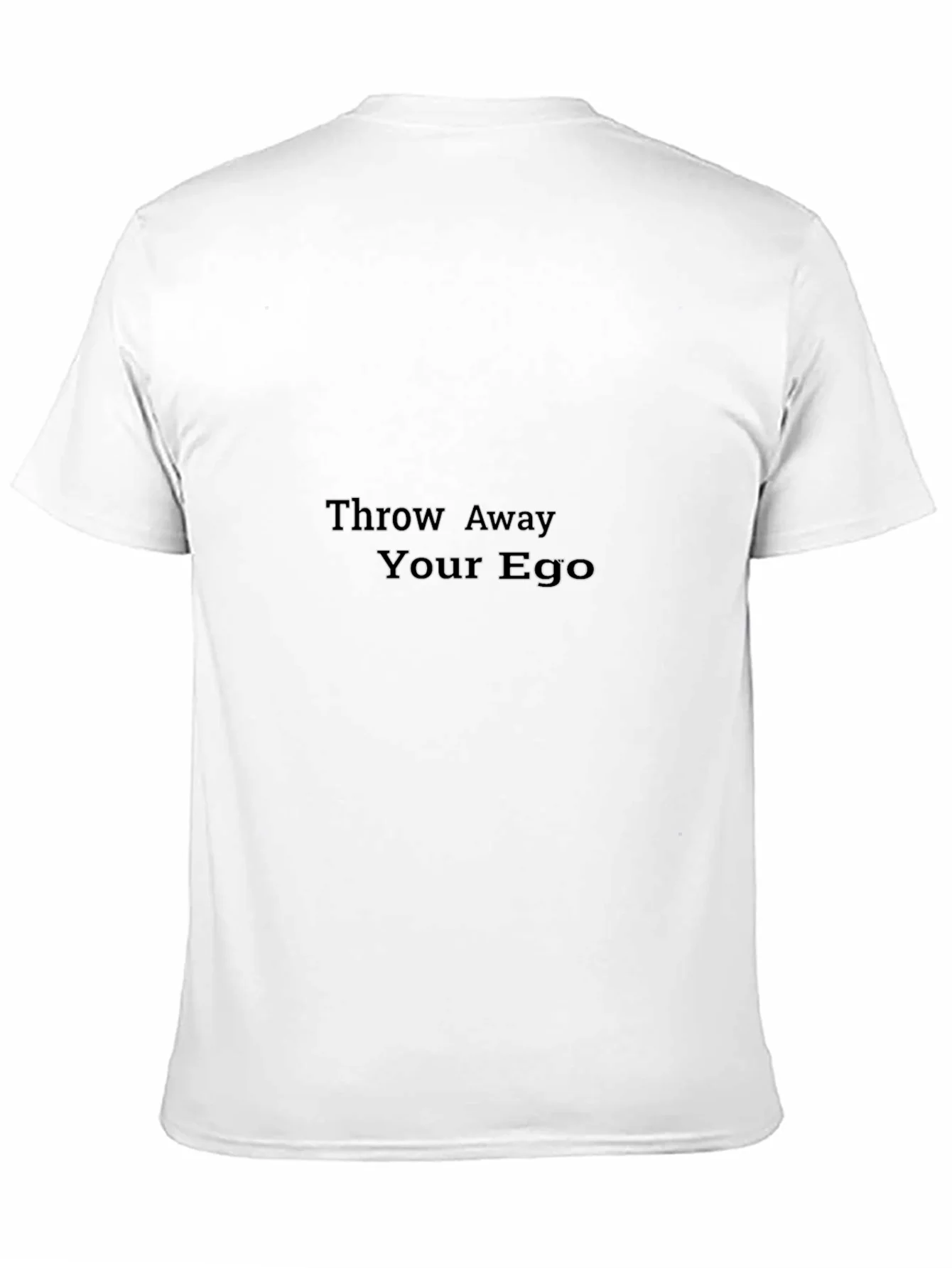 Camiseta Negra: Deja Ir Tu Ego