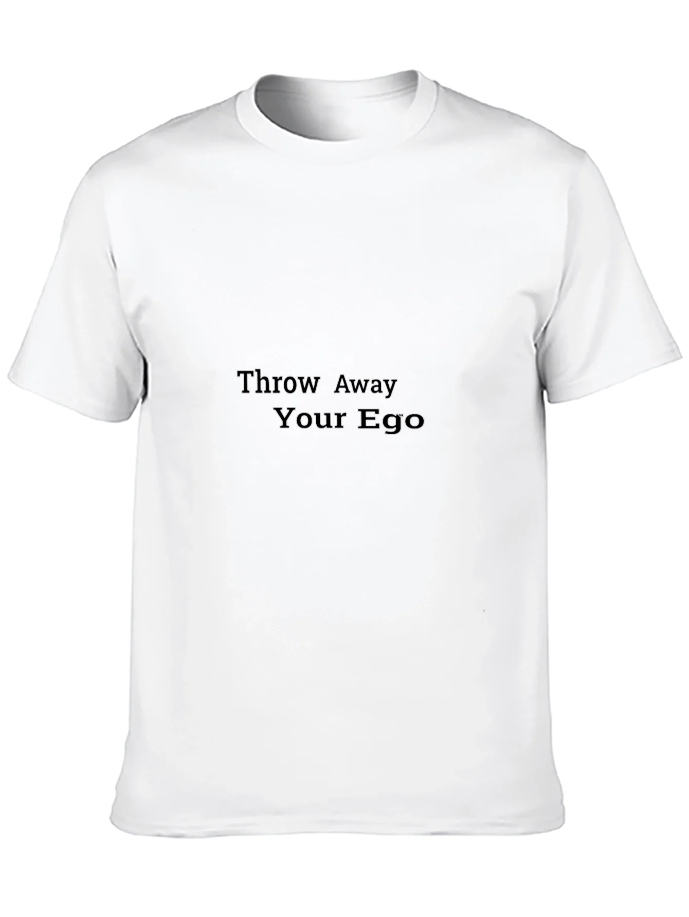 Camiseta Negra: Deja Ir Tu Ego