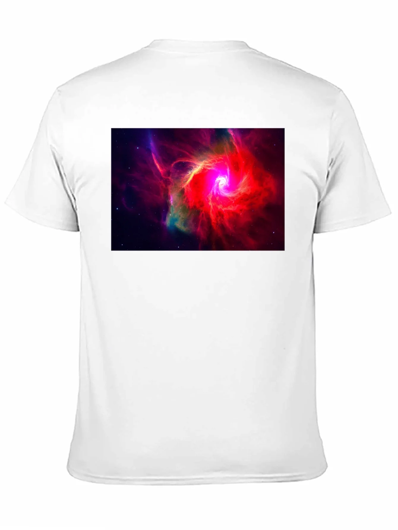 Rebbecca Nebula Graphic Black T-Shirt - Space Art Tee