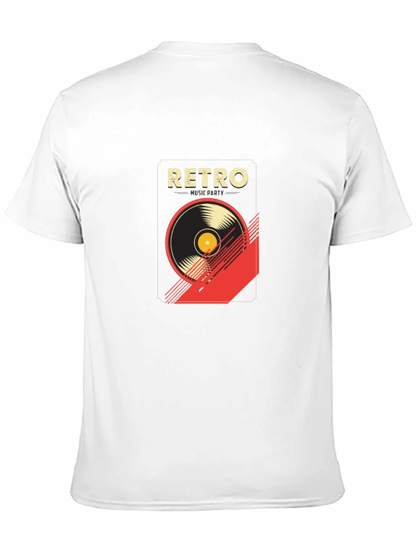 Rebbecca Retro Music Graphic T-Shirt - Stylish Black Tee
