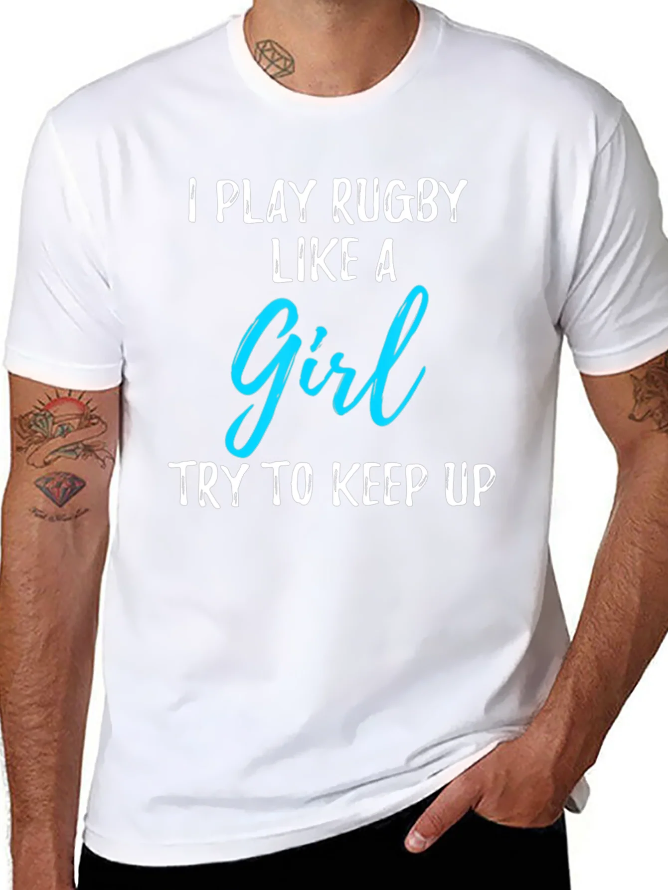 Rebbecca Rugby Girl T-Shirt - Play Like a Girl!