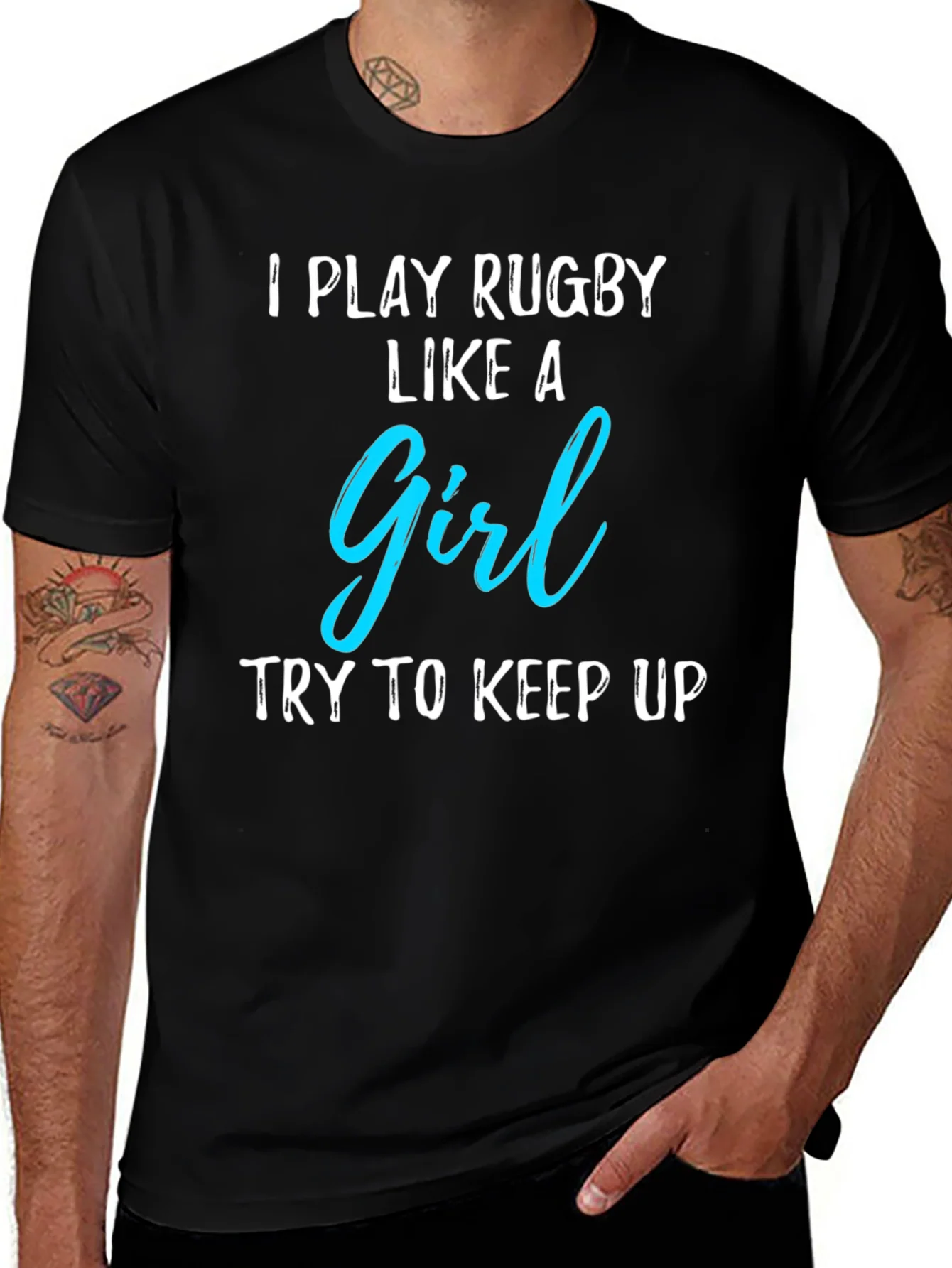 Rebbecca Rugby Girl T-Shirt - Play Like a Girl!