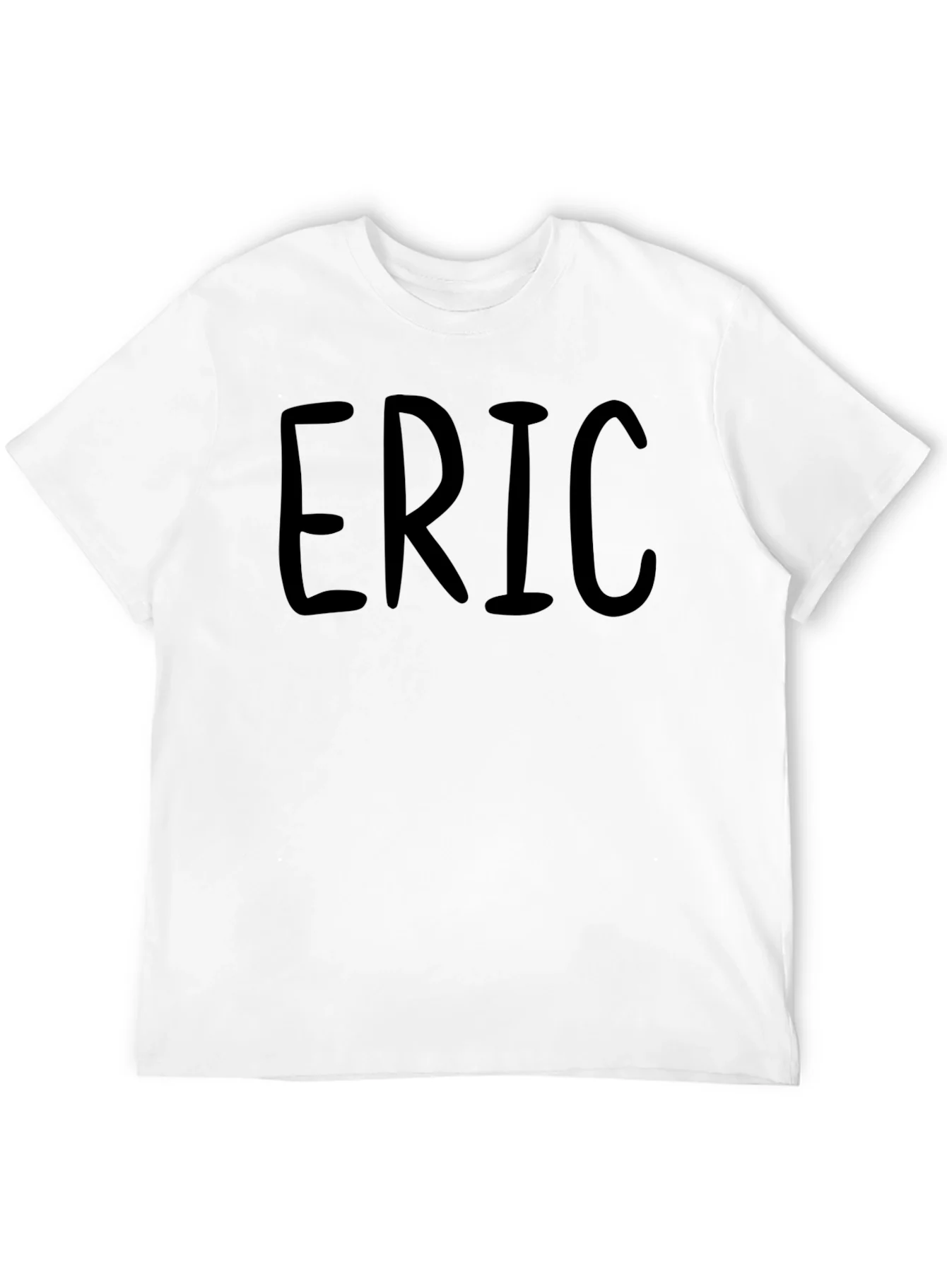 Rebbecca ERIC Black Graphic Tee - Custom Name T-Shirt