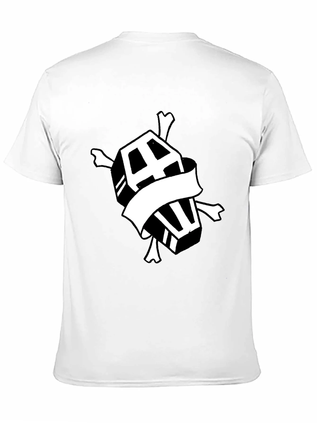 Rebbecca Coffin & Crossbones Graphic T-Shirt - Black