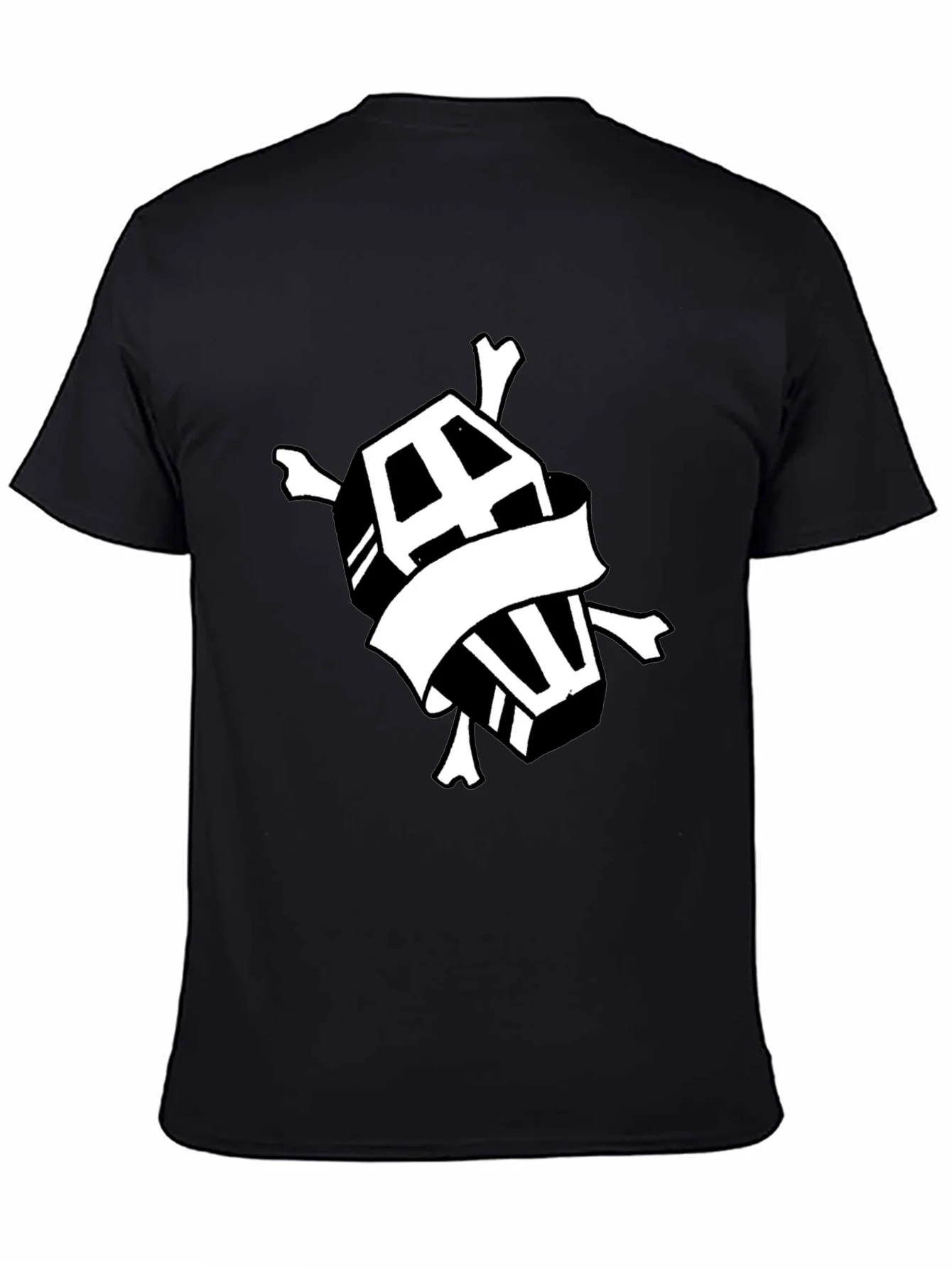 Rebbecca Coffin & Crossbones Graphic T-Shirt - Black