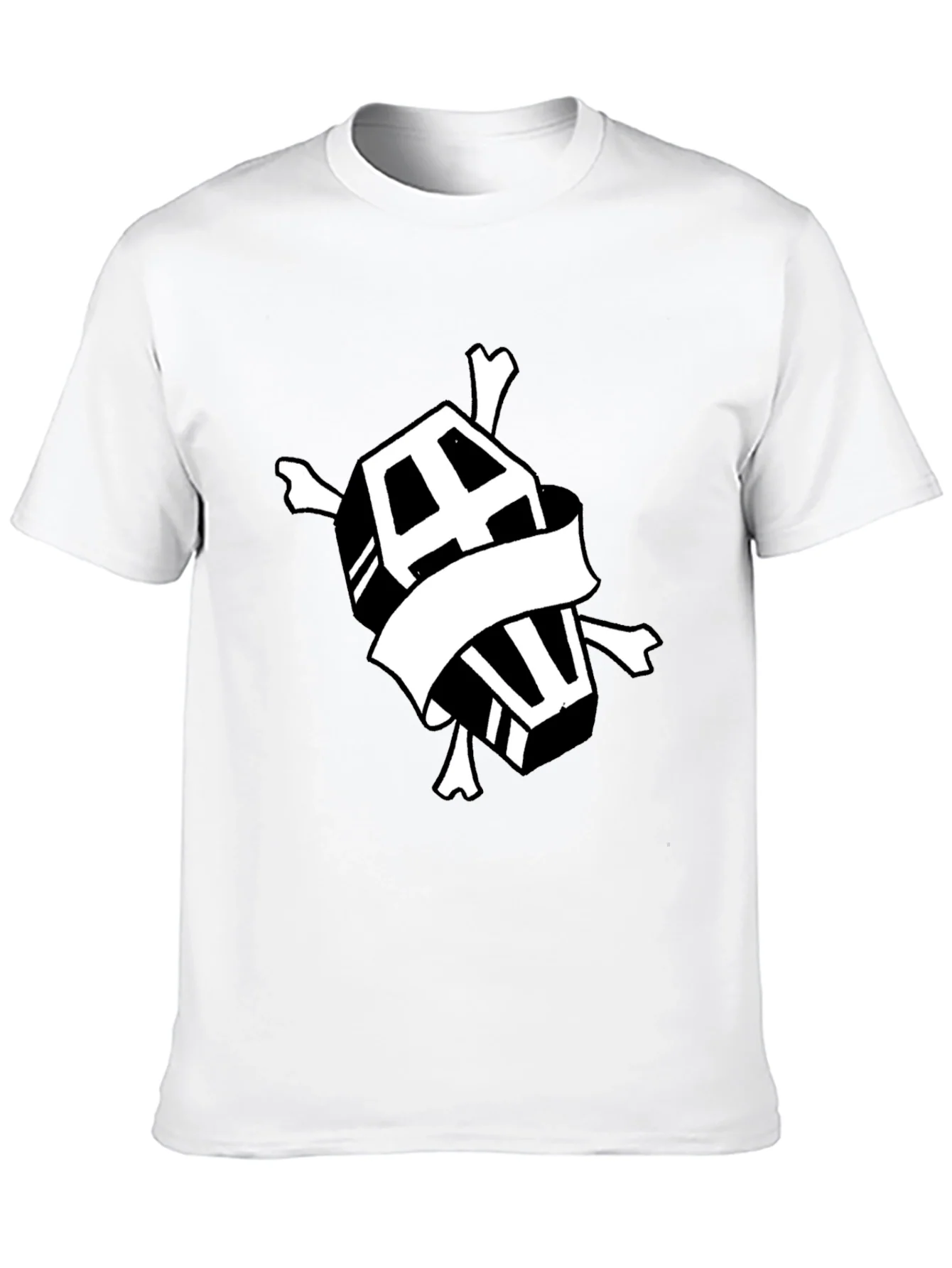 Rebbecca Coffin & Crossbones Graphic T-Shirt - Black