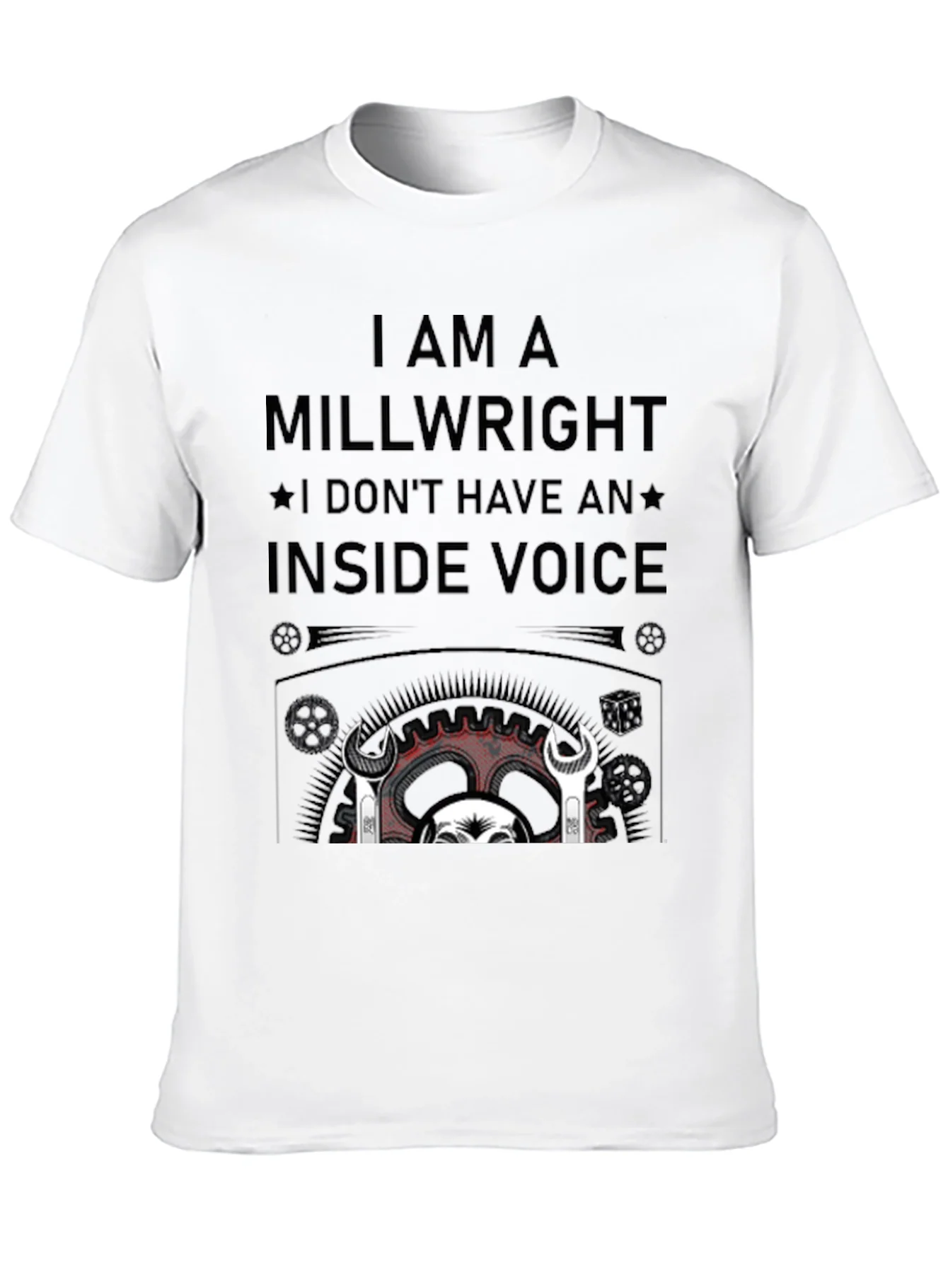 Camiseta Negra Millwright: Sin Voz Interior