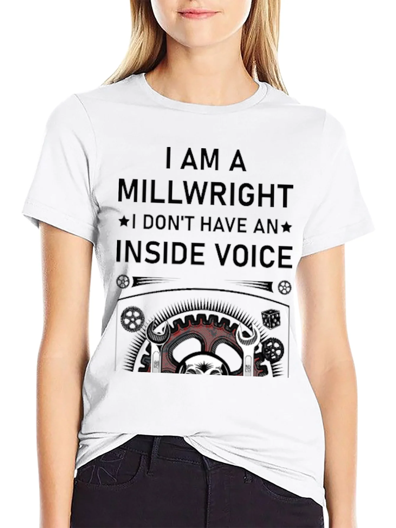 Camiseta Negra Millwright: Sin Voz Interior