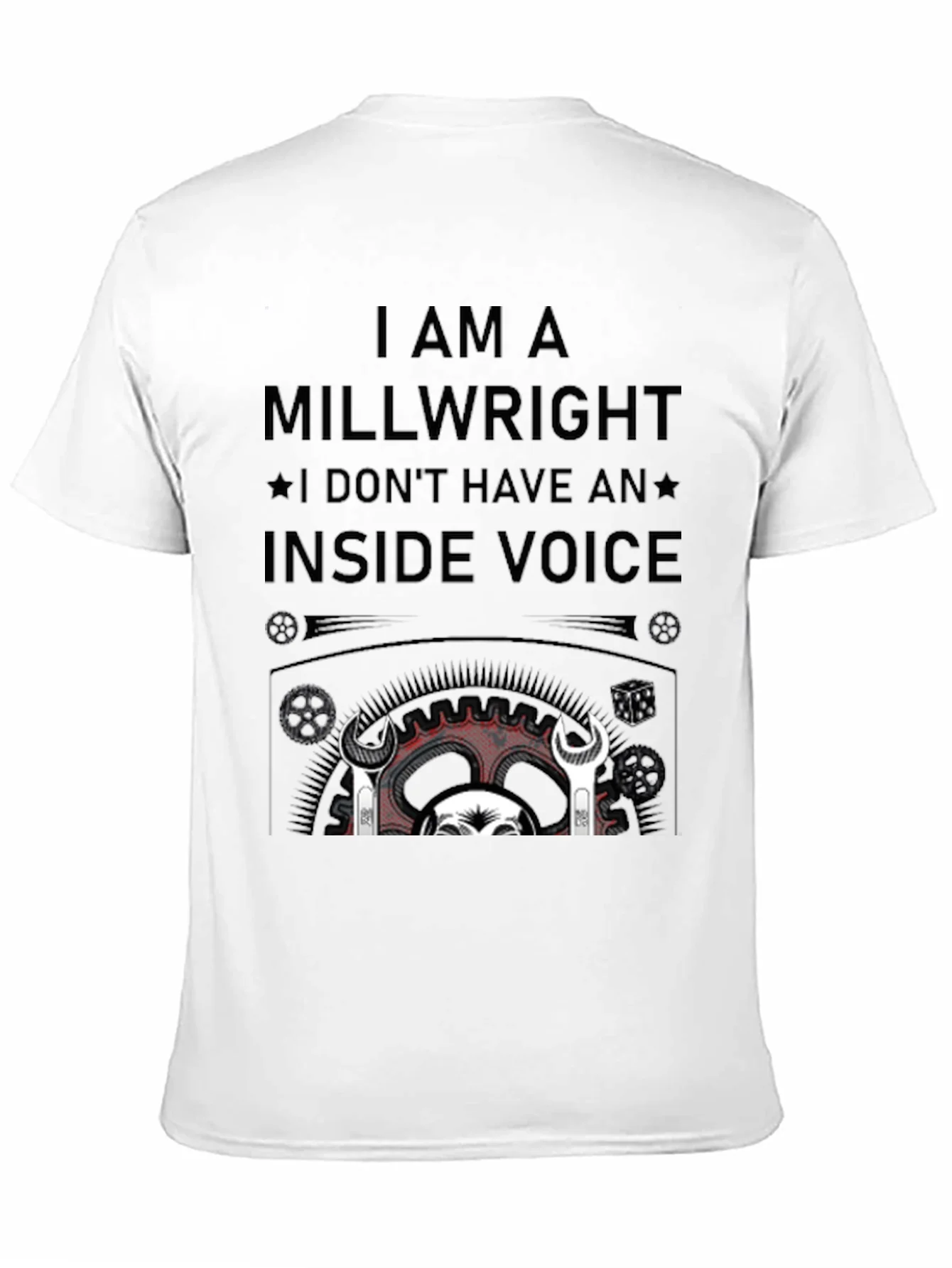 Camiseta Negra Millwright: Sin Voz Interior