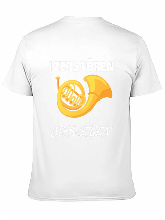 Rebbecca French Horn T-Shirt - I Destroy Then Stay Silent