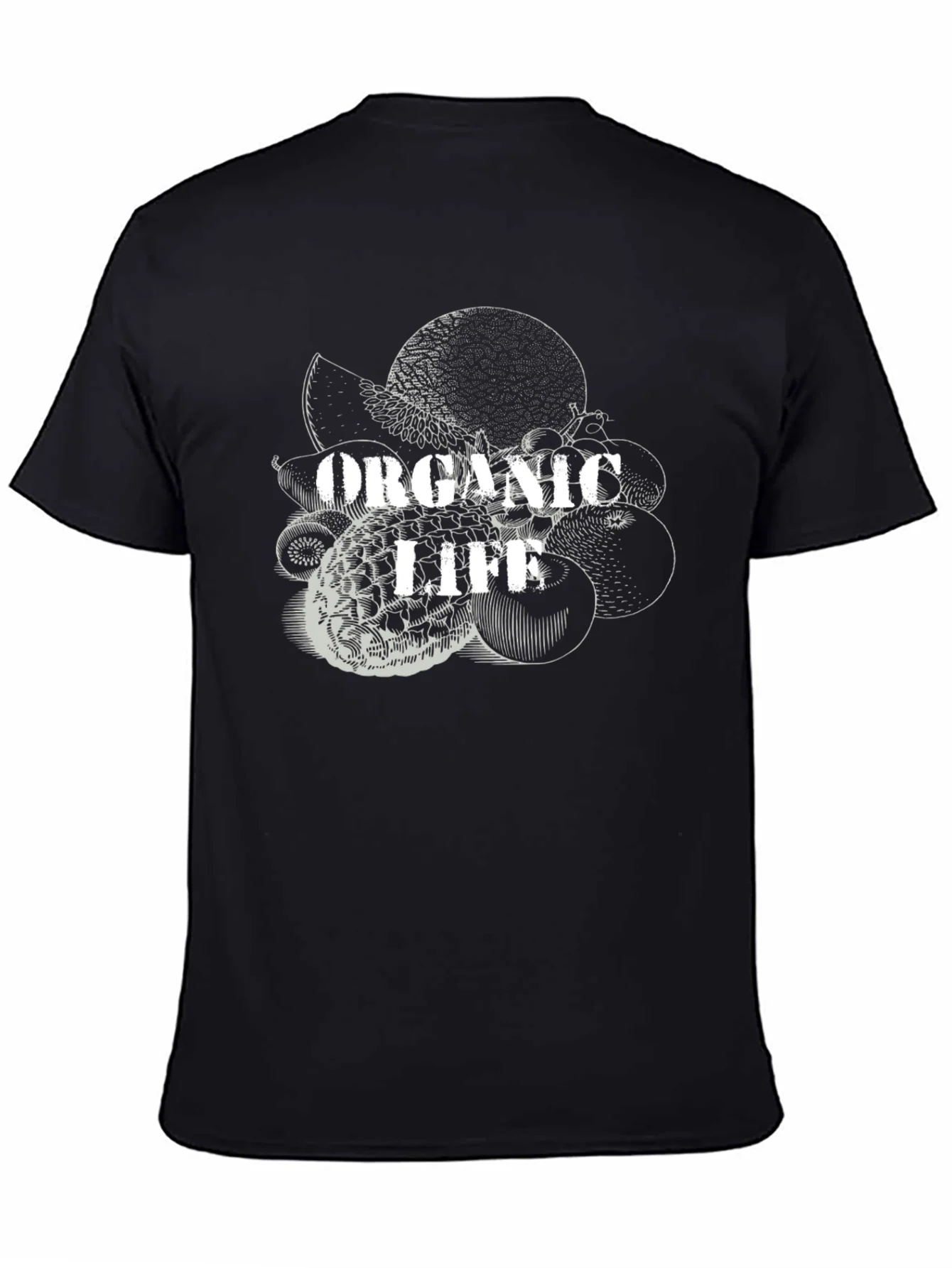 Camiseta Negra Organic Life