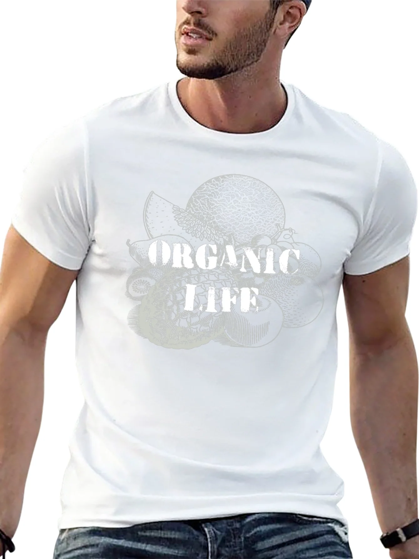 Camiseta Negra Organic Life