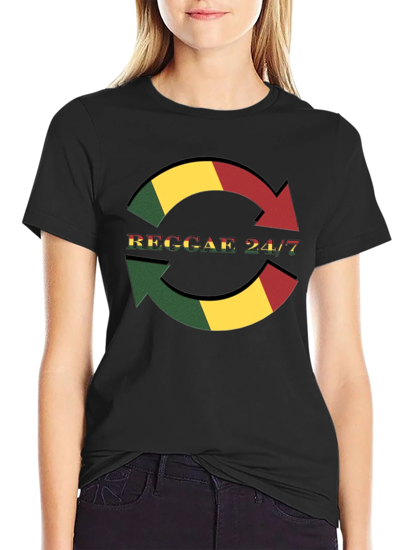 Rebbecca Reggae 24/7 Graphic T-Shirt
