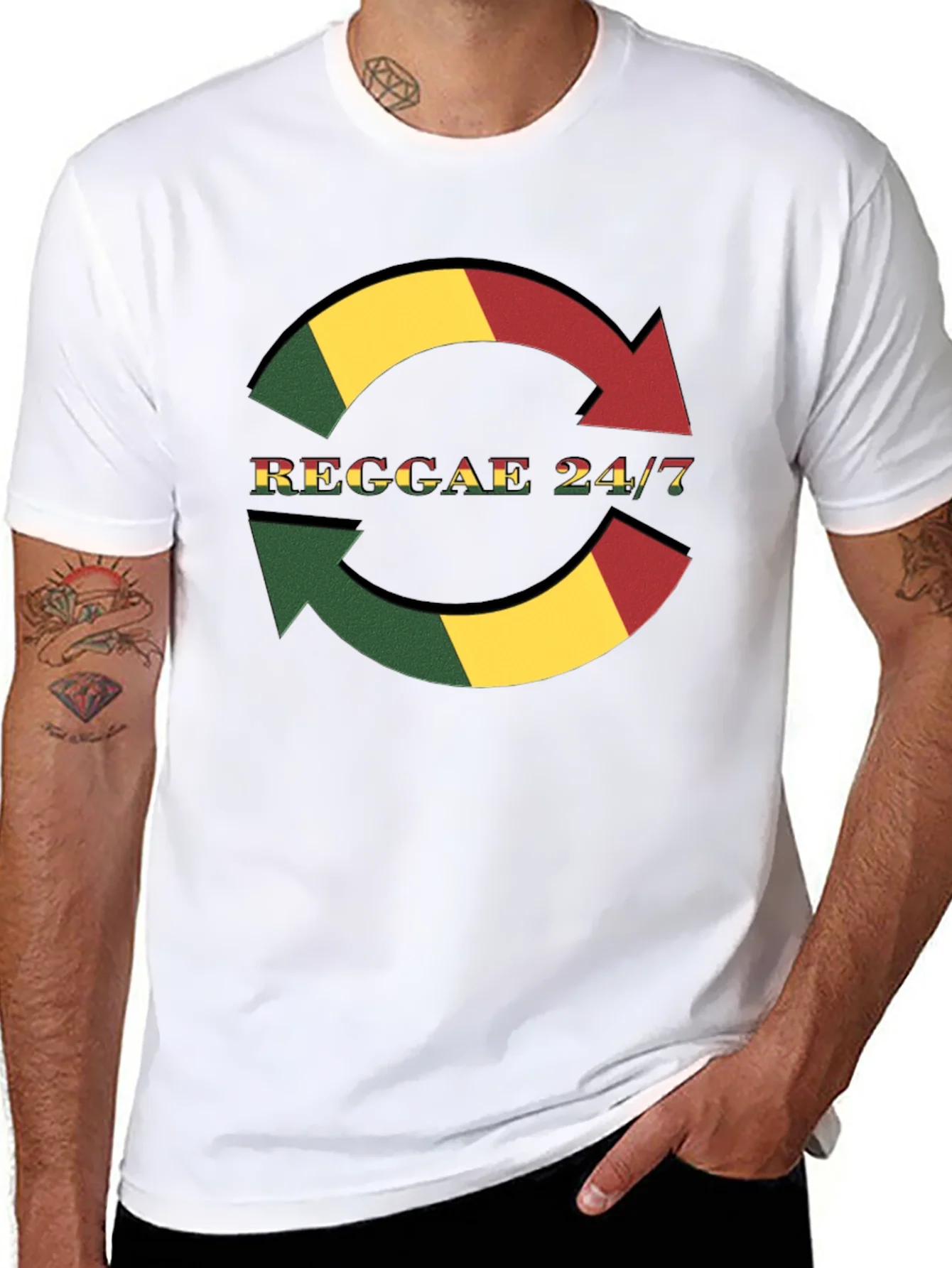 Rebbecca Reggae 24/7 Graphic T-Shirt