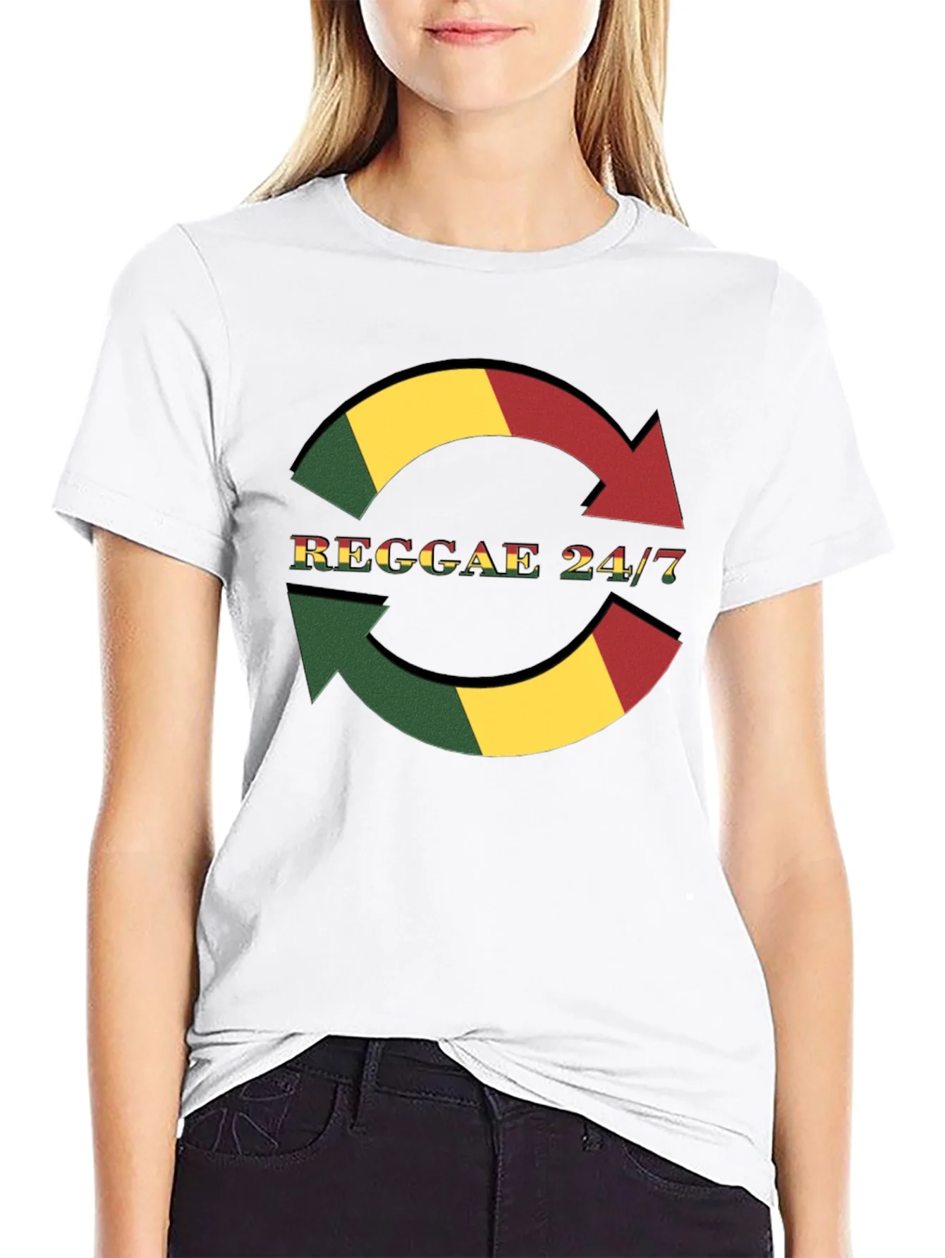 Rebbecca Reggae 24/7 Graphic T-Shirt