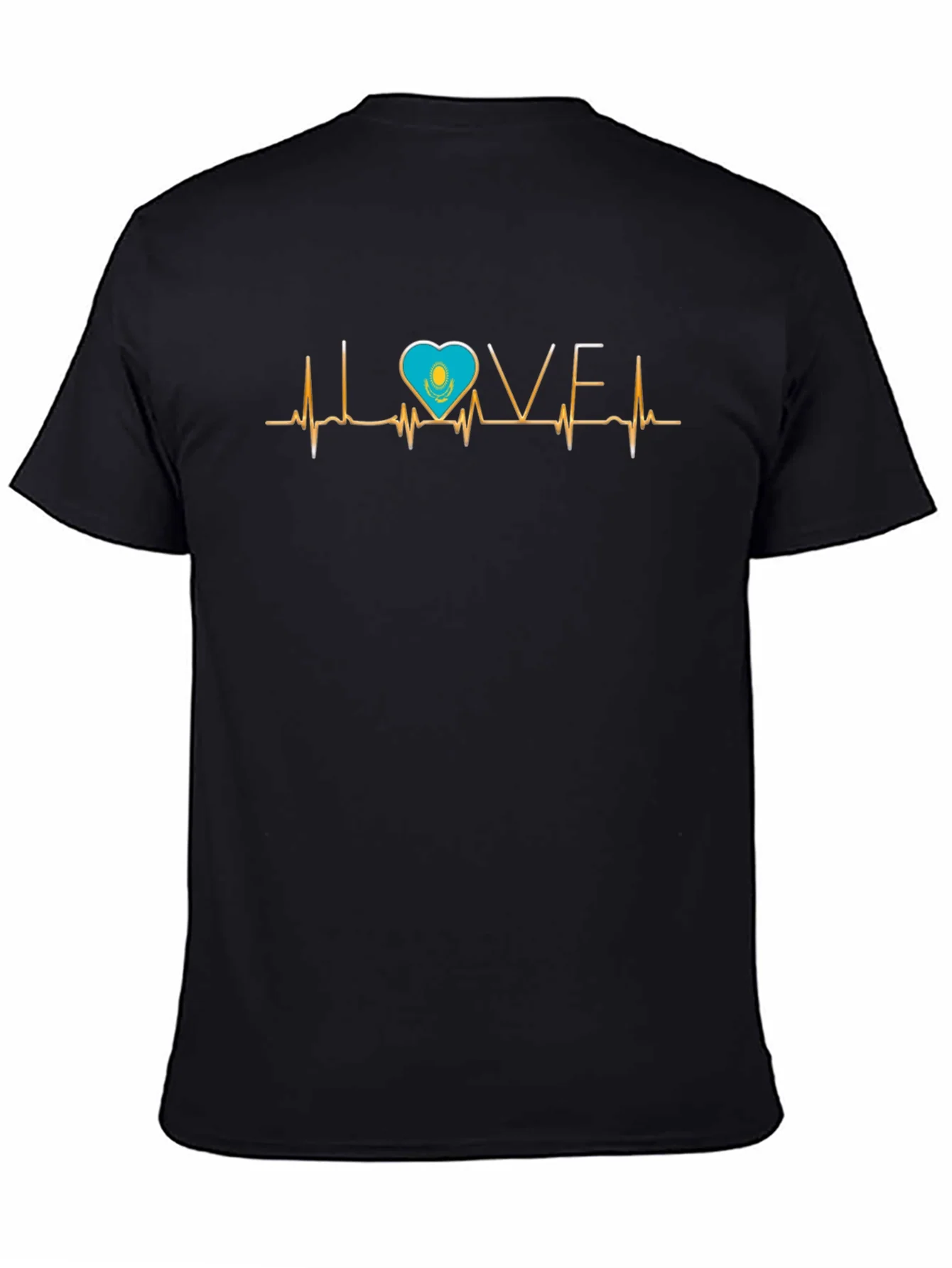 Rebbecca Kazakhstan Love Heartbeat Graphic T-Shirt