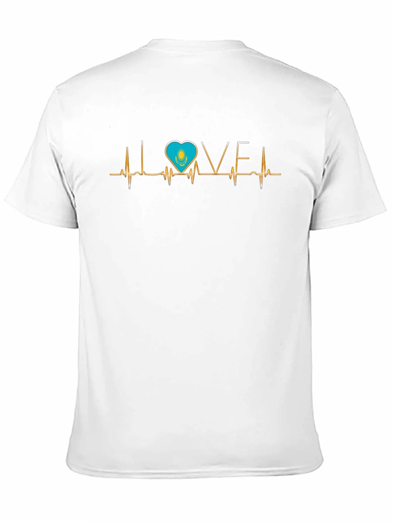 Rebbecca Kazakhstan Love Heartbeat Graphic T-Shirt