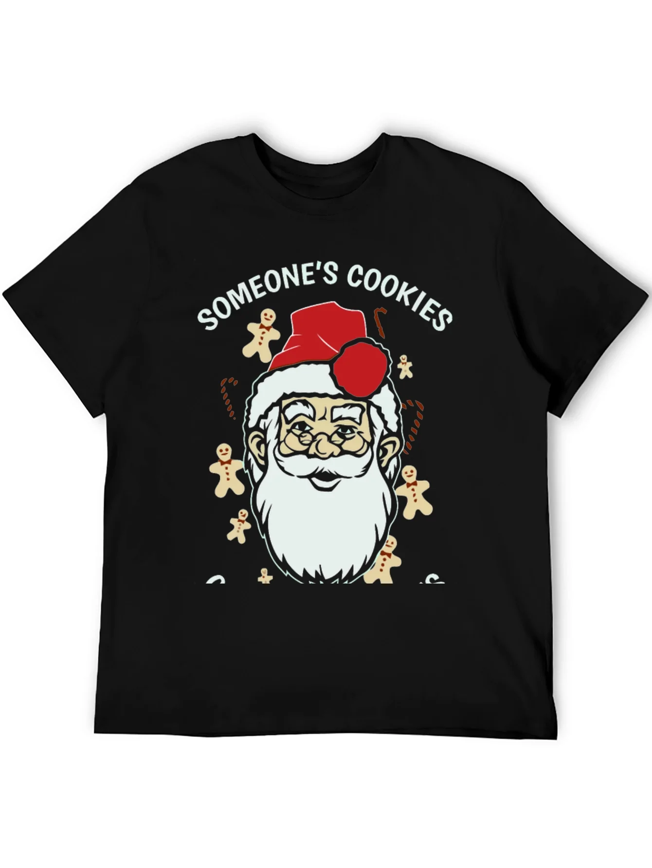 Rebbecca Someones Cookies Santa T-Shirt