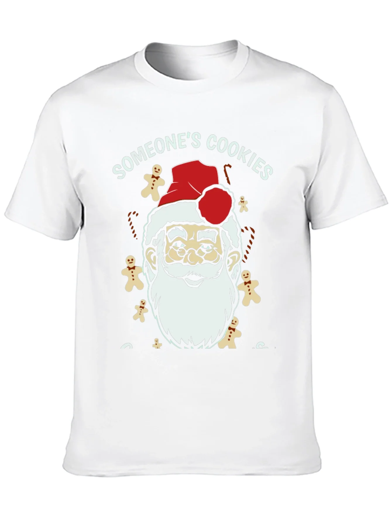 Rebbecca Someones Cookies Santa T-Shirt