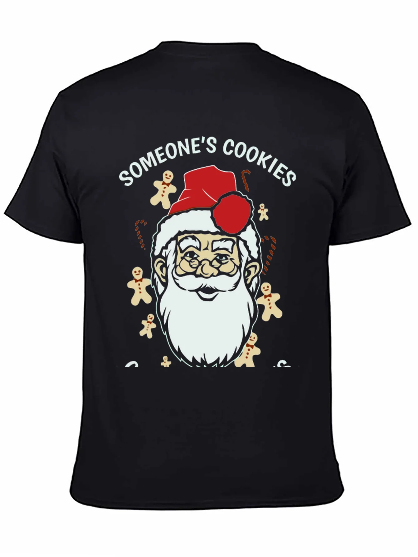 Rebbecca Someones Cookies Santa T-Shirt
