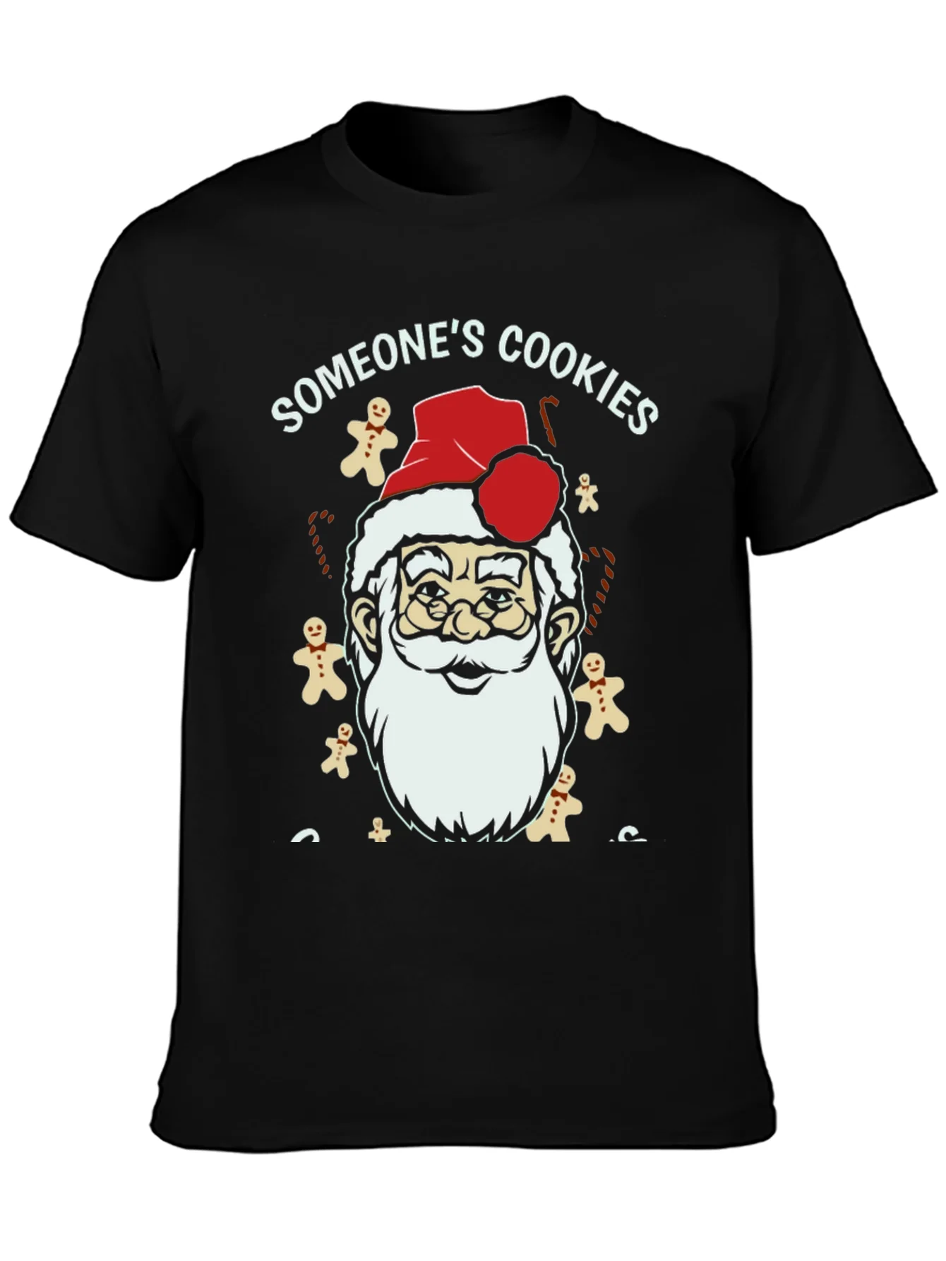 Rebbecca Someones Cookies Santa T-Shirt