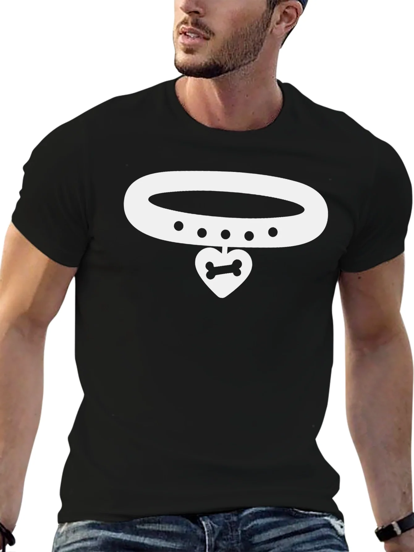 Rebbecca Dog Lover T-Shirt: Collar & Bone Graphic Tee