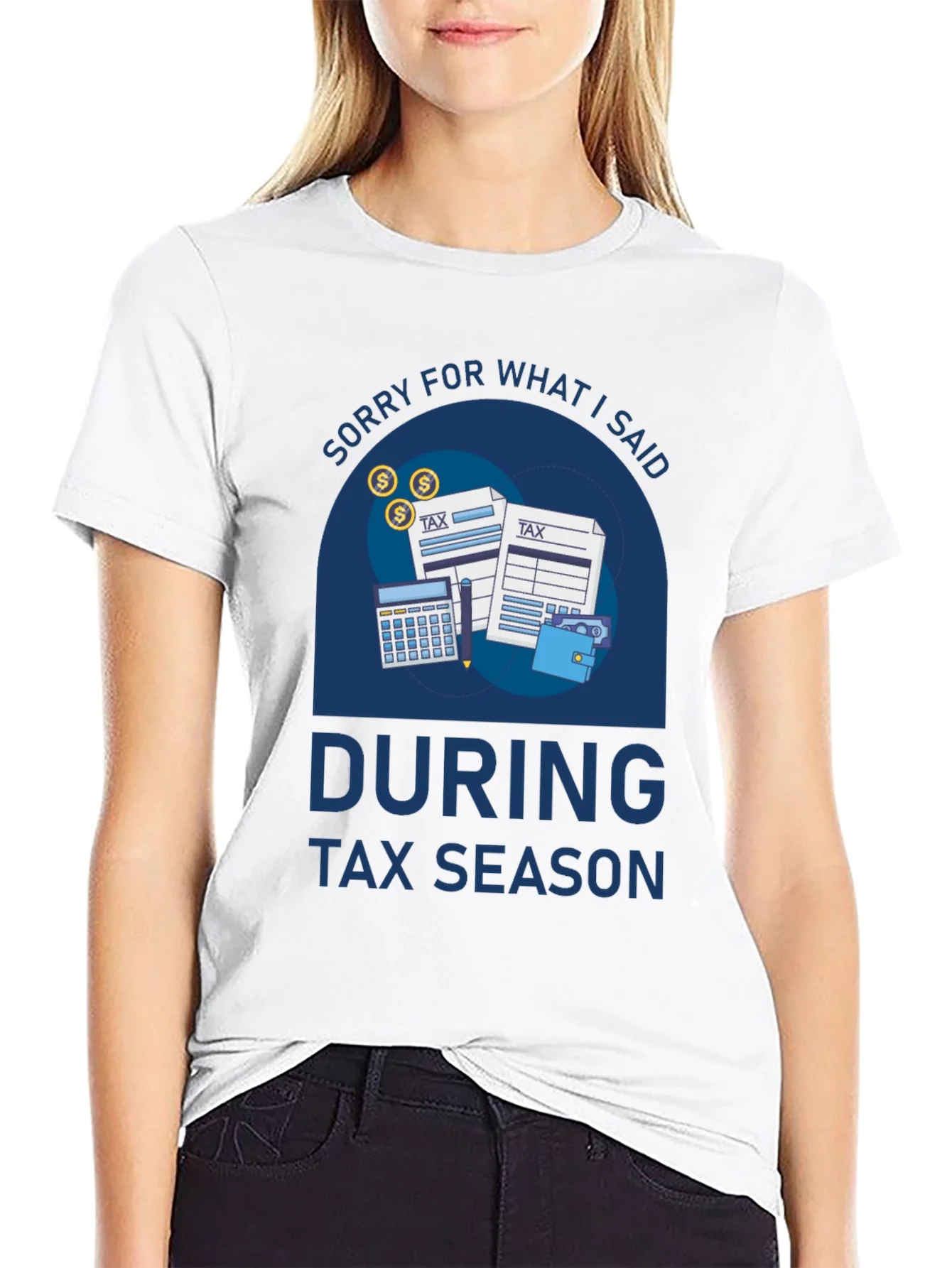 Camiseta Impresi¨®n Temporada de Impuestos