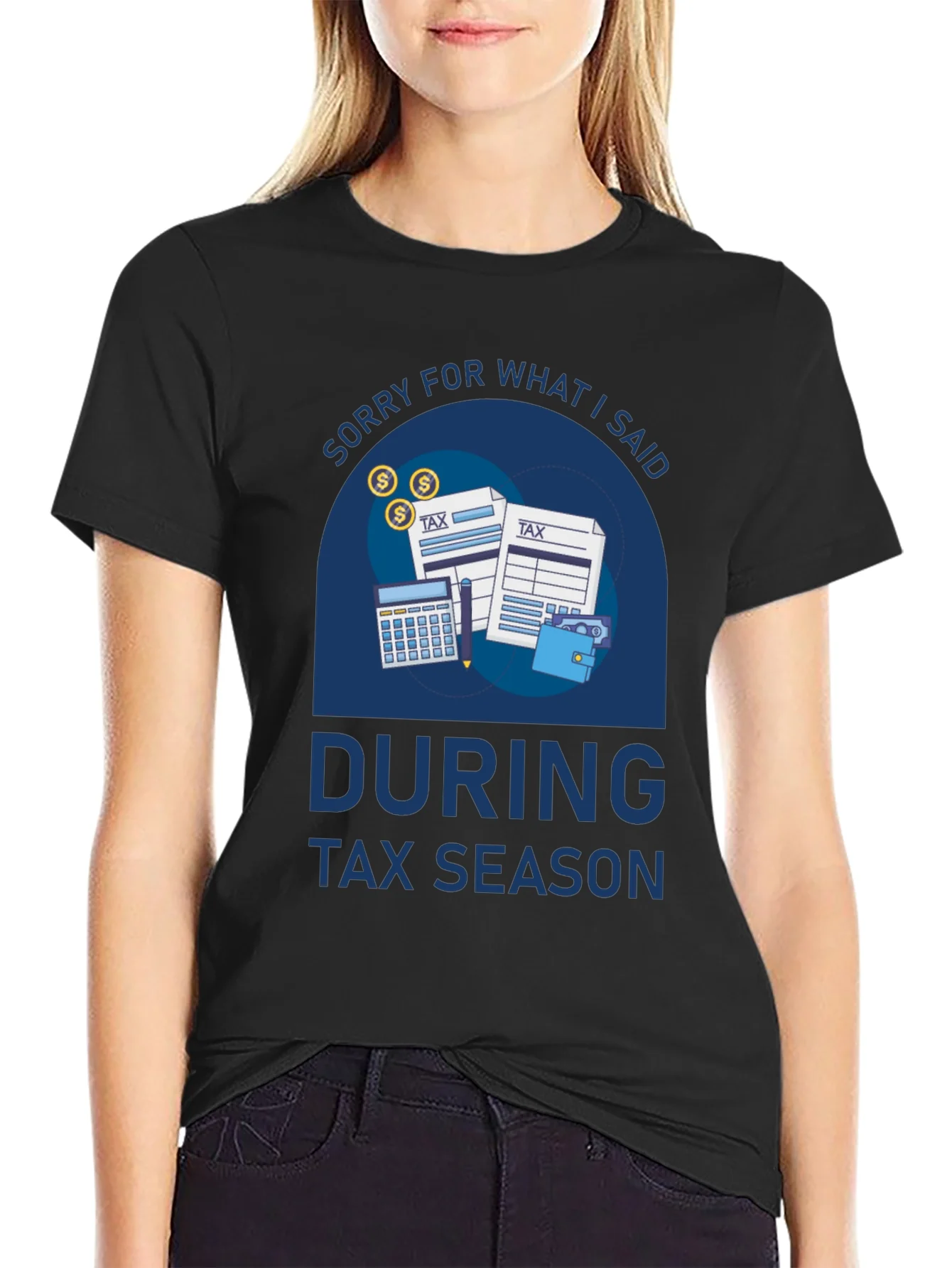 Camiseta Impresi¨®n Temporada de Impuestos