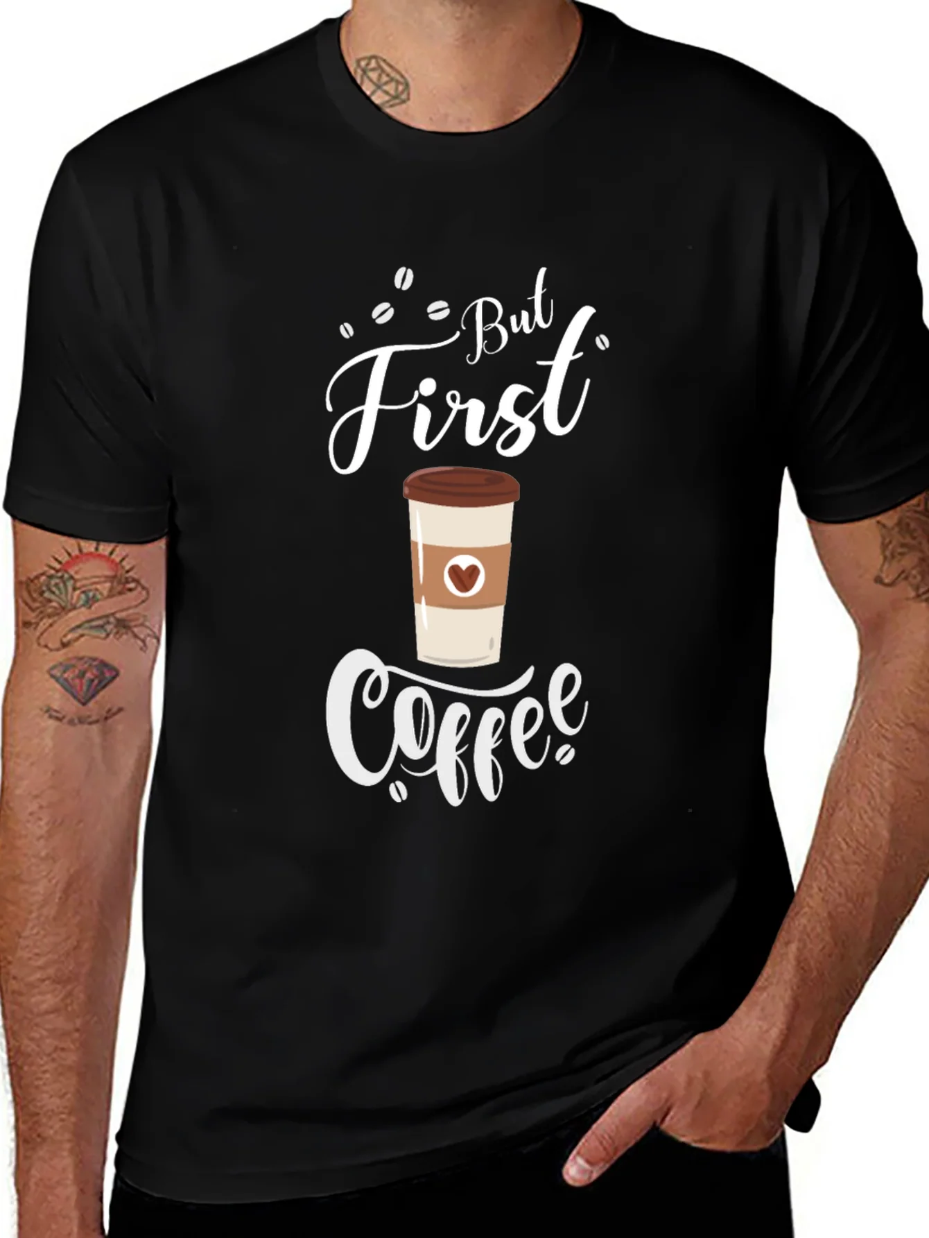 Rebbecca But First Coffee T-Shirt