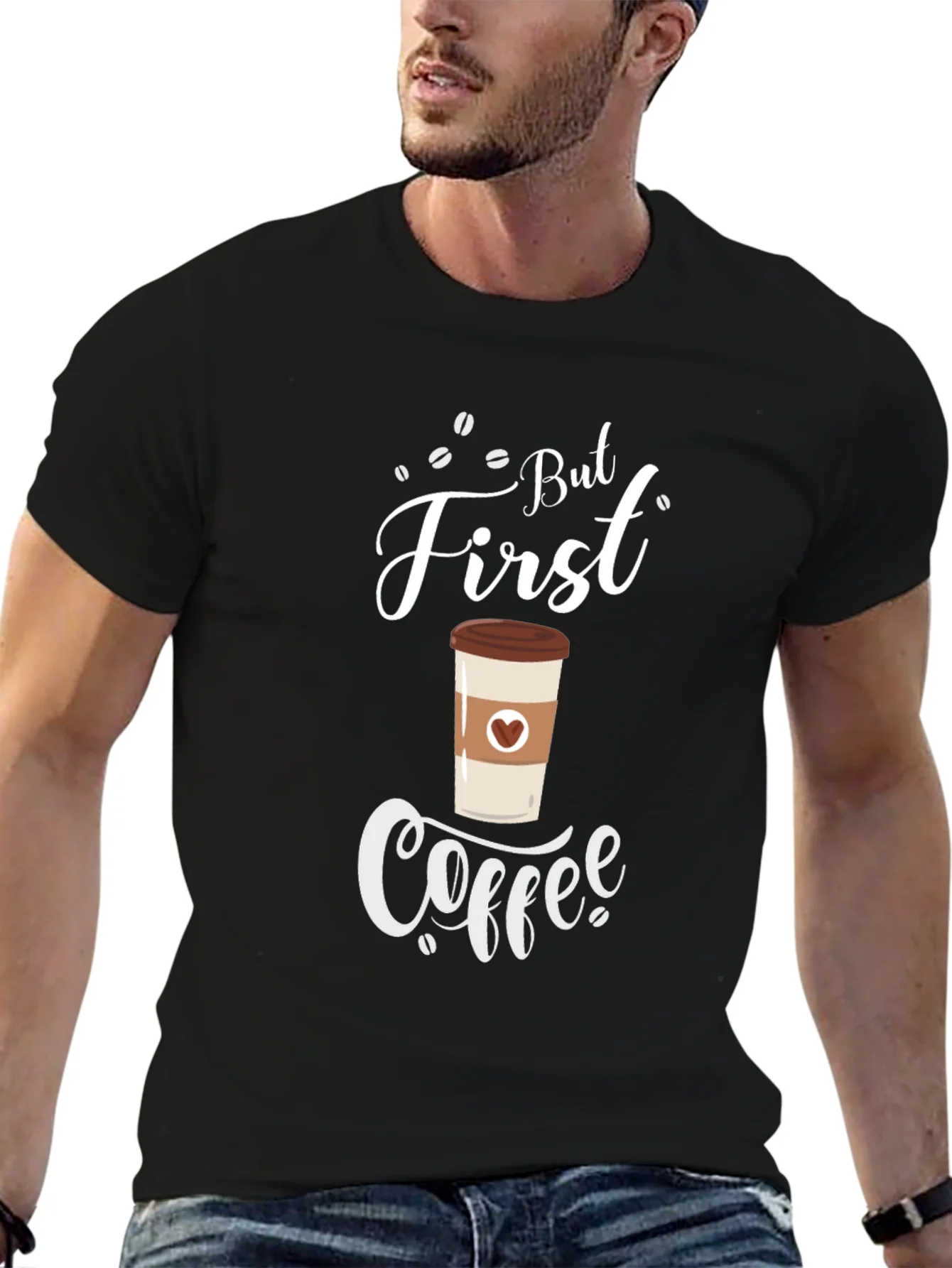Rebbecca But First Coffee T-Shirt