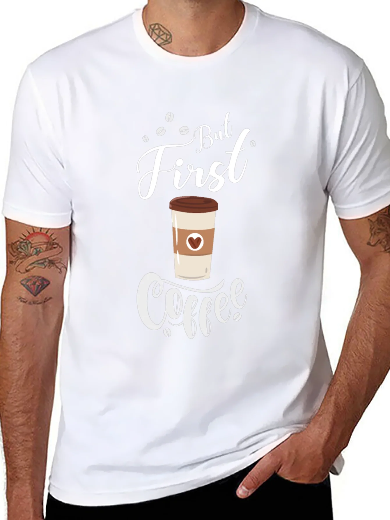 Rebbecca But First Coffee T-Shirt