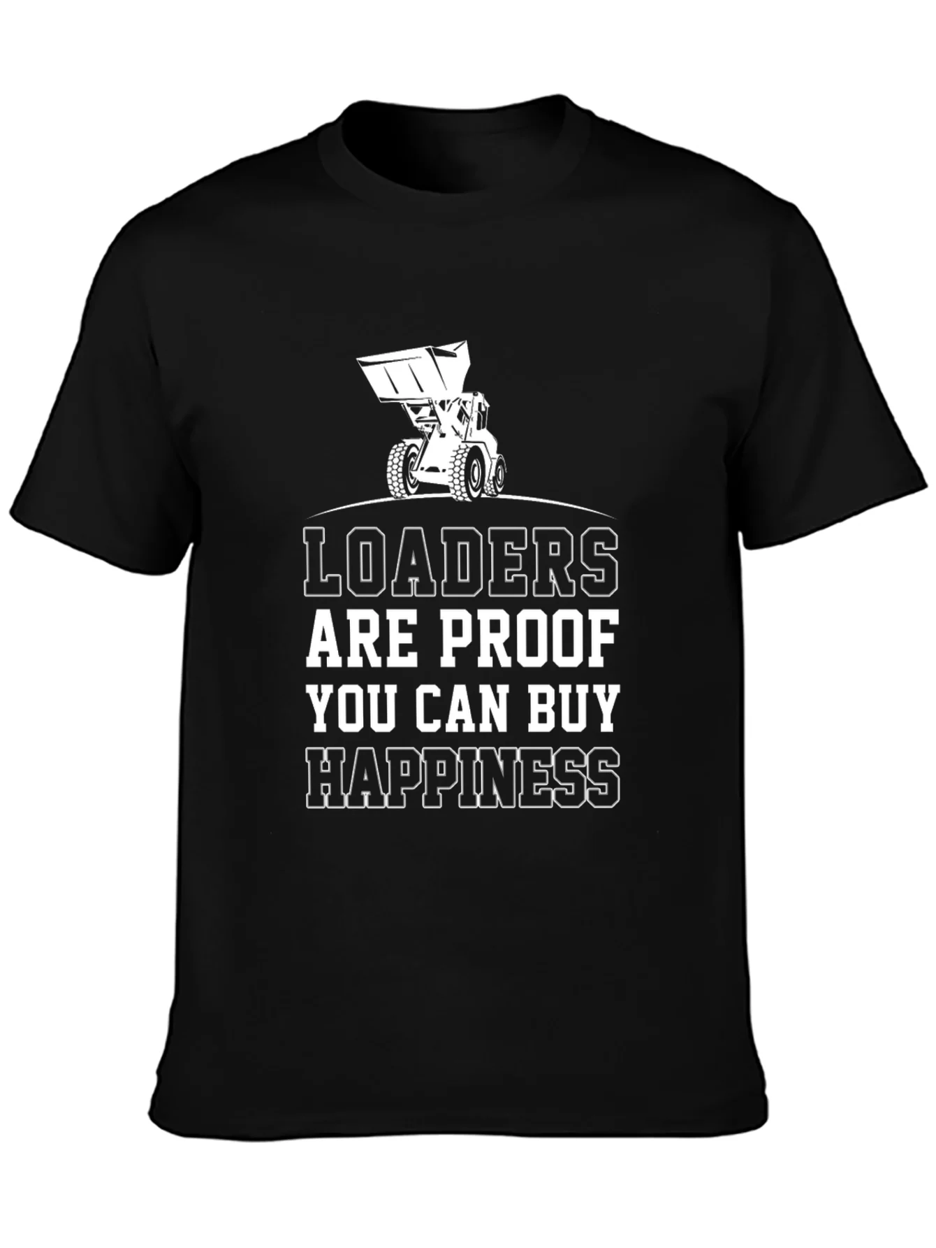 Rebbecca Loaders Buy Happiness Graphic T-Shirt