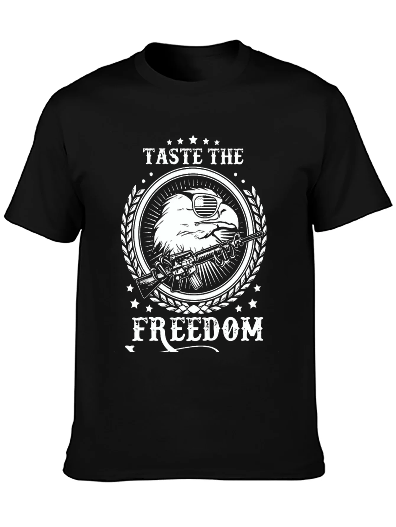 Rebbecca Taste the Freedom Patriotic Eagle T-Shirt